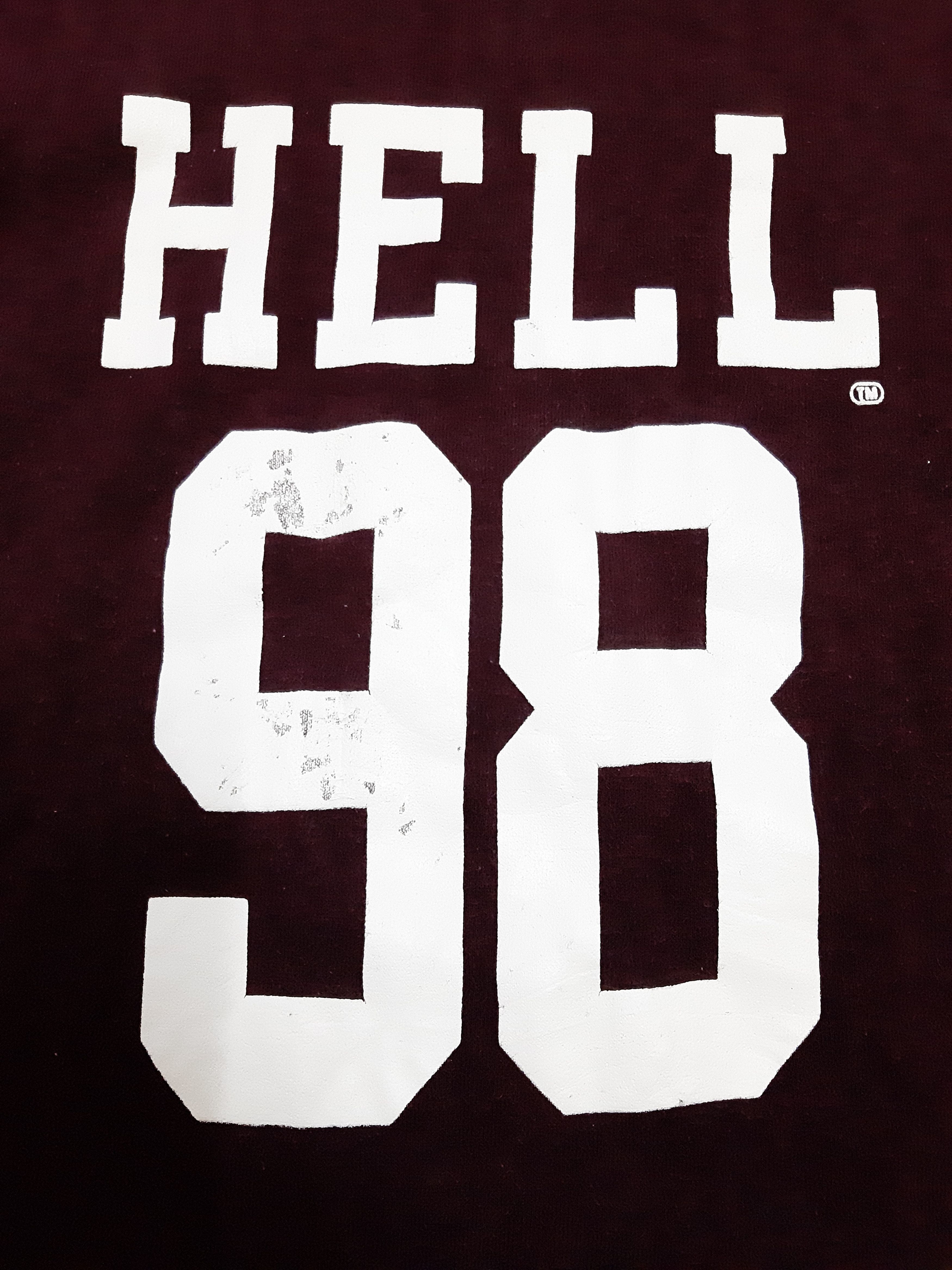 Hysteric Glamour True Vintage histeric glamour Hell 98 Sweashirt Short sleeve Size US S / EU 44-46 / 1 - 2 Thumbnail