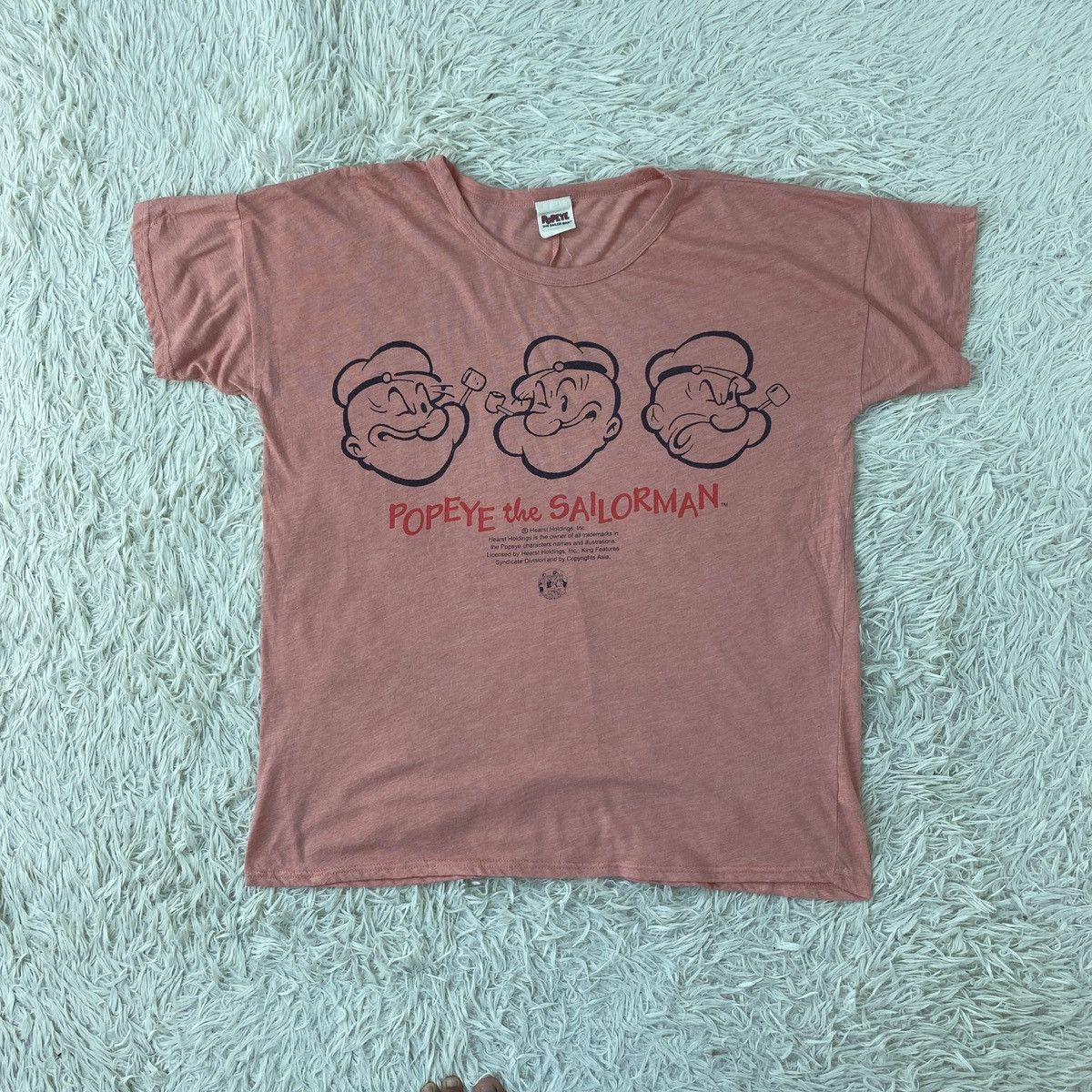 Vintage 🔥LAST PRICE🔥 Vintage Popeye The Sailor Man Tee Size US XL / EU 56 / 4 - 2 Thumbnail