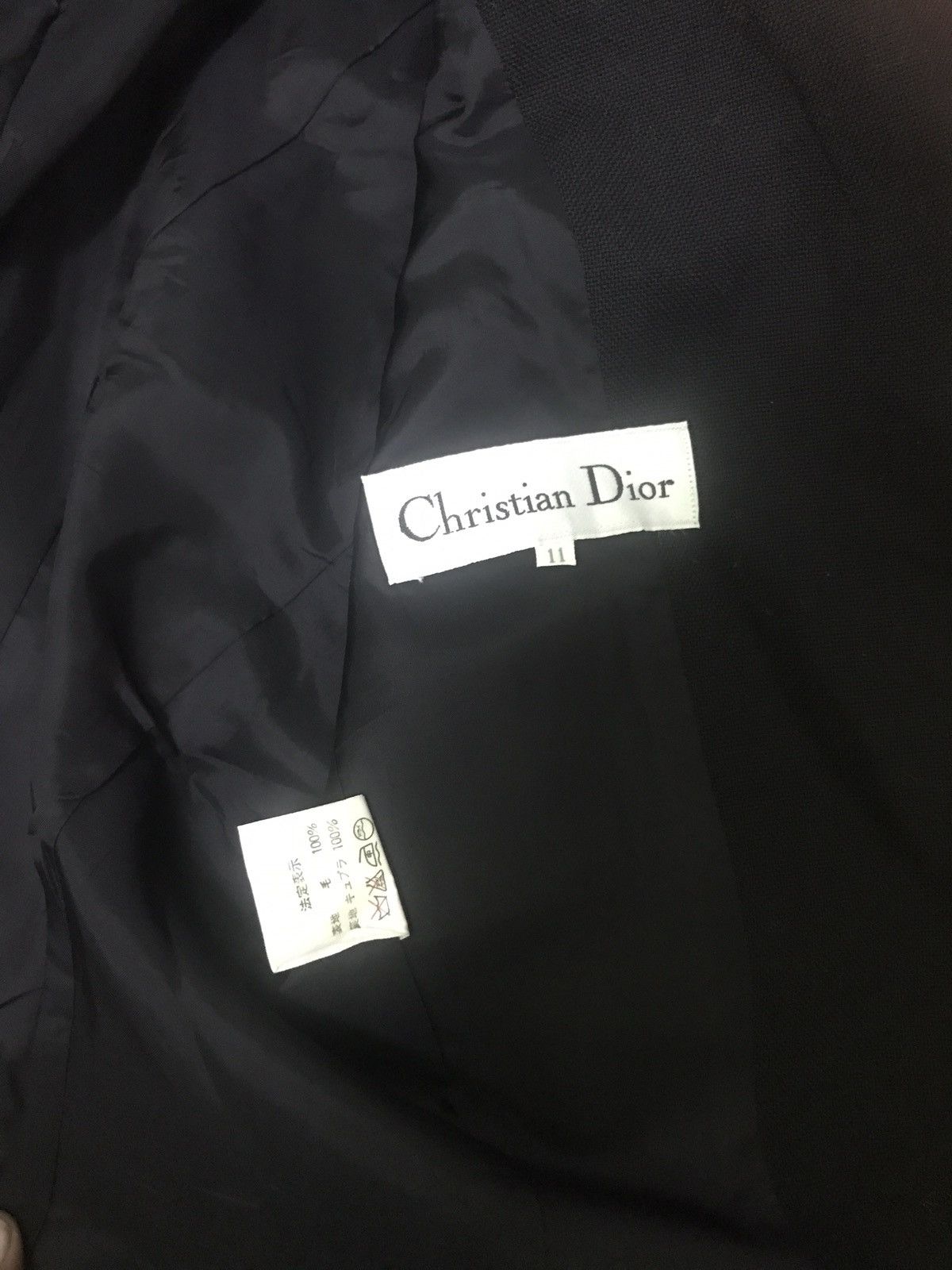 Christian Dior Monsieur × Dior × Vintage (KBN6A3100) christian dior blazer very rare Size M / US 6-8 / IT 42-44 - 9 Thumbnail
