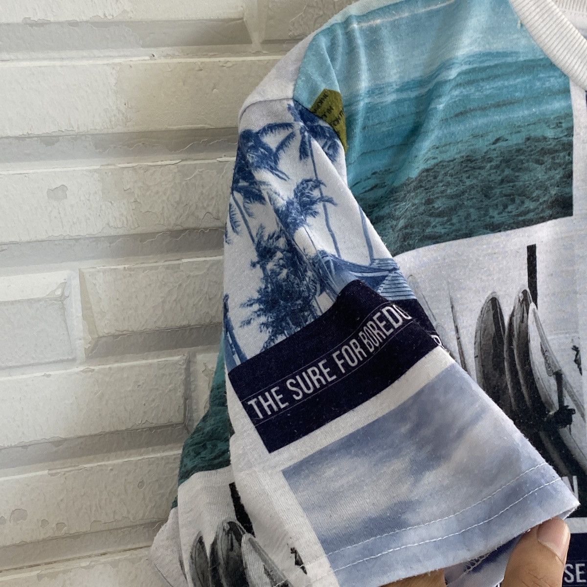 Vintage Avail Avant Garde Overprinted Tee Size US L / EU 52-54 / 3 - 9 Thumbnail
