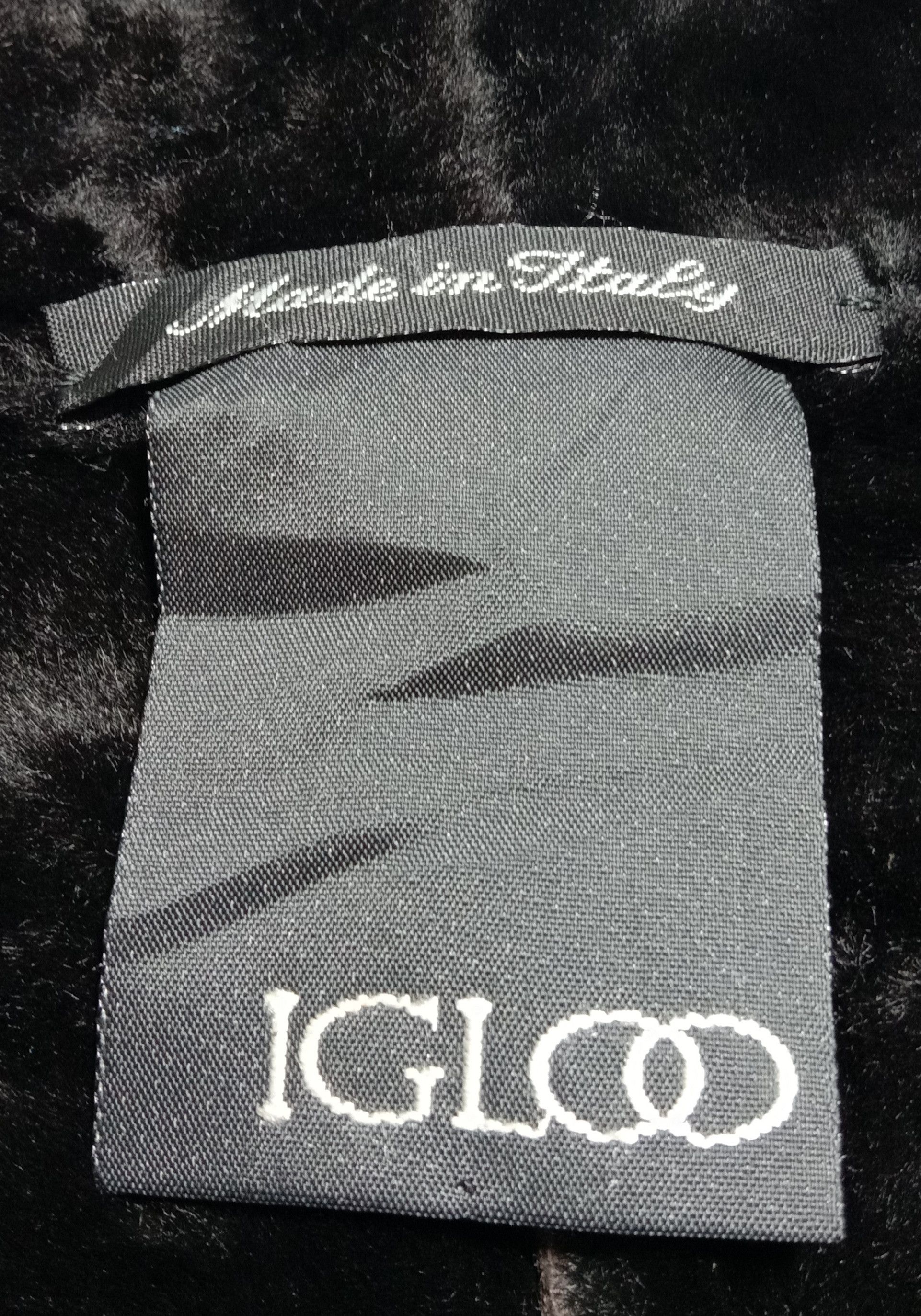 Leather IGLOO Vest made in Italy Wool Fur Leather Size US S / EU 44-46 / 1 - 4 Thumbnail