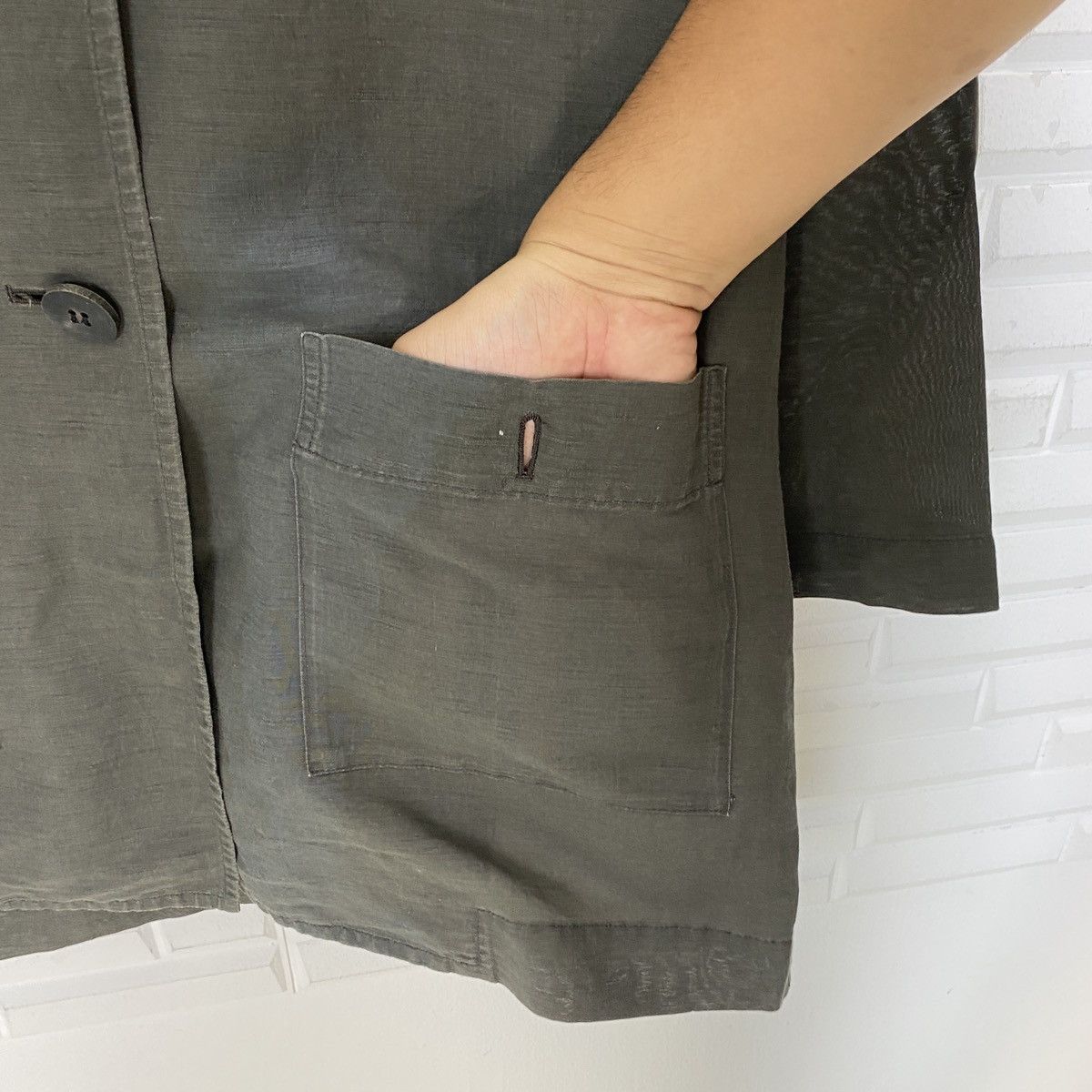 Issey Miyake Vintage Issey Miyake Long Coat Size M / US 6-8 / IT 42-44 - 11 Thumbnail