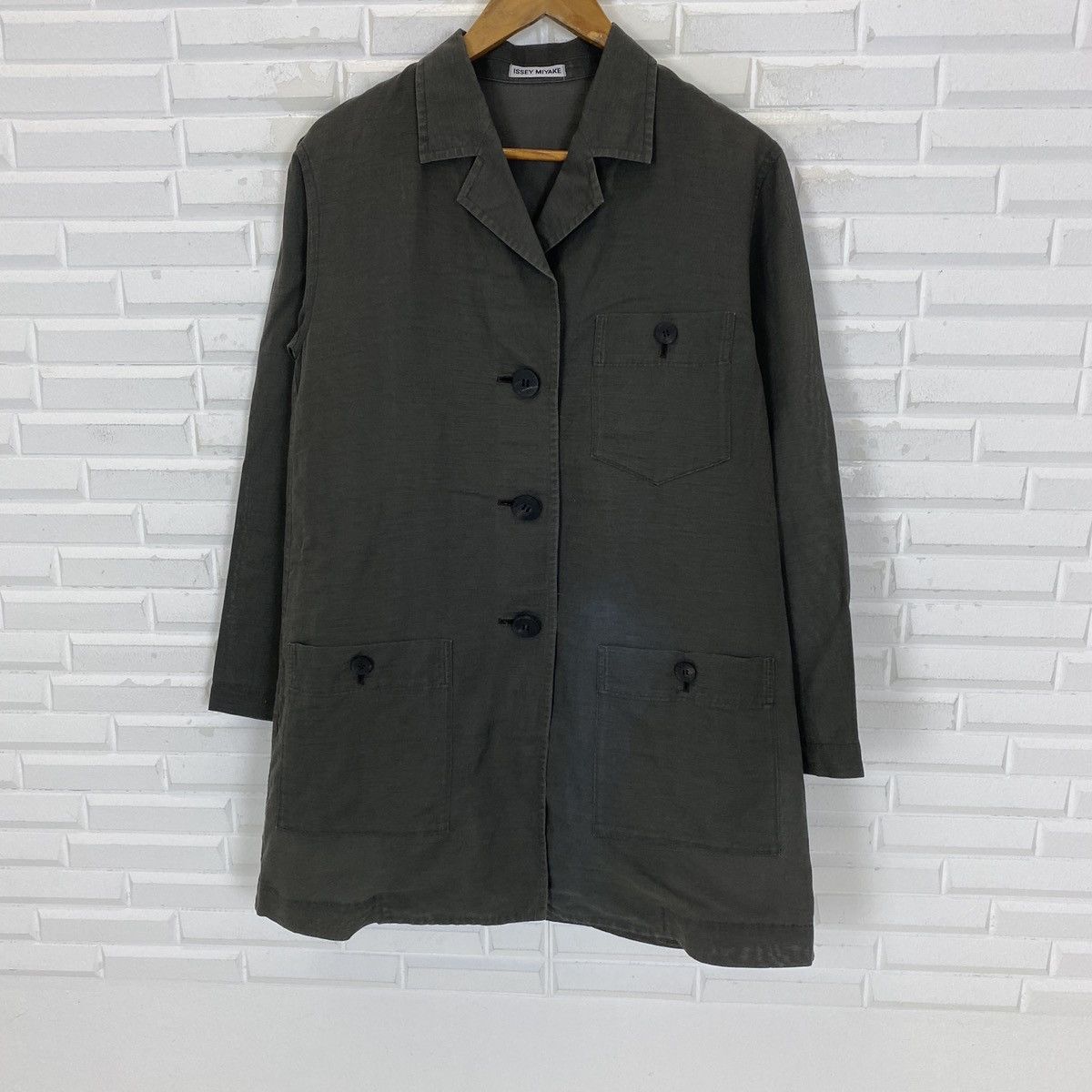 Issey Miyake Vintage Issey Miyake Long Coat Size M / US 6-8 / IT 42-44 - 2 Thumbnail