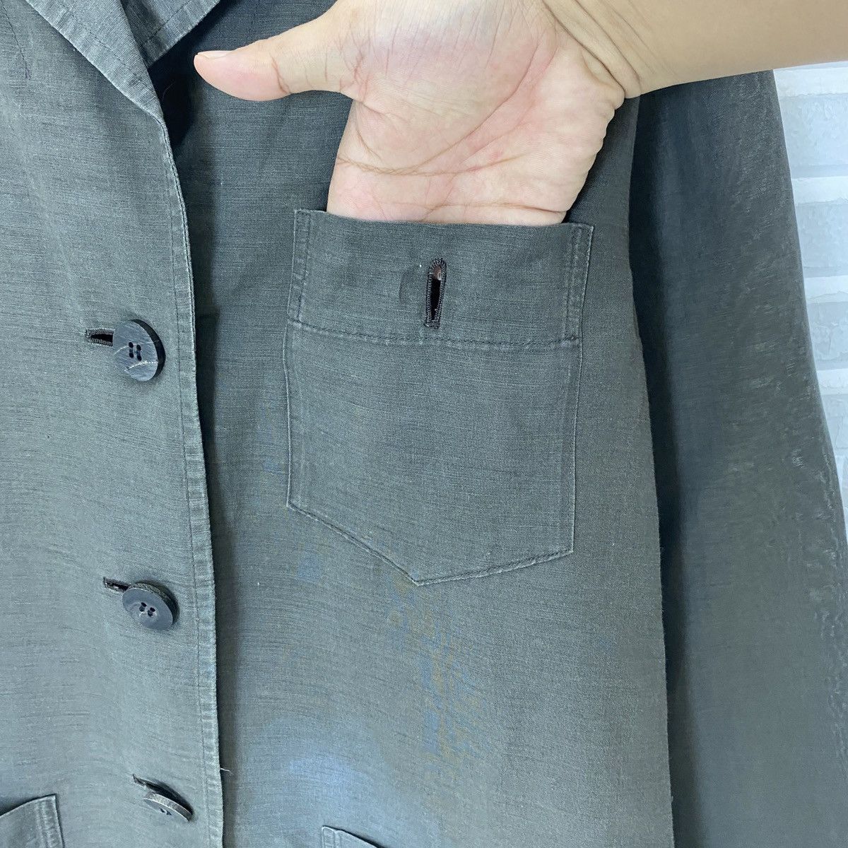 Issey Miyake Vintage Issey Miyake Long Coat Size M / US 6-8 / IT 42-44 - 10 Thumbnail