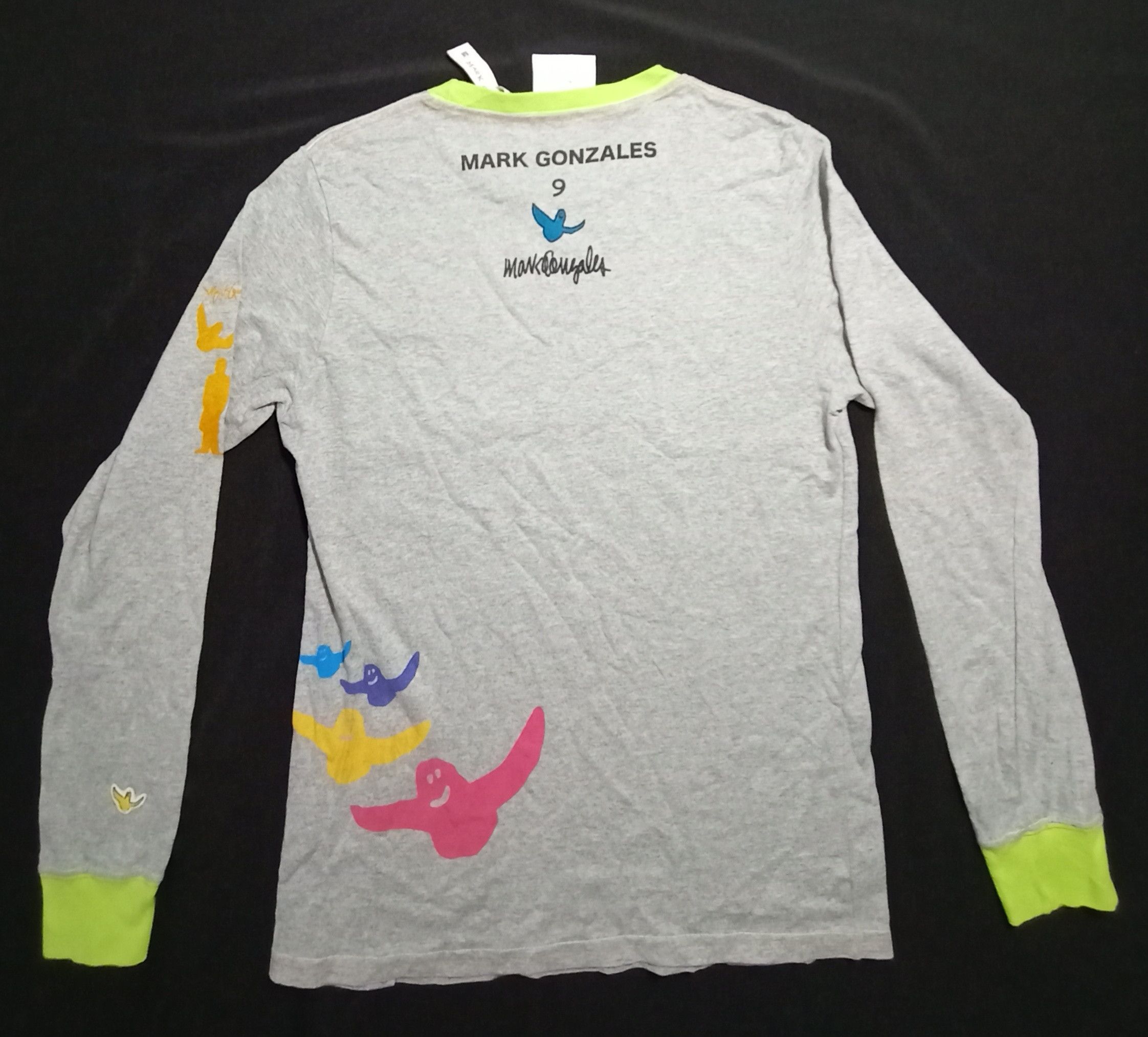 Rap Tees Mark Gonzales Long Sleeve Tee Cartoon Art Size US S / EU 44-46 / 1 - 4 Thumbnail