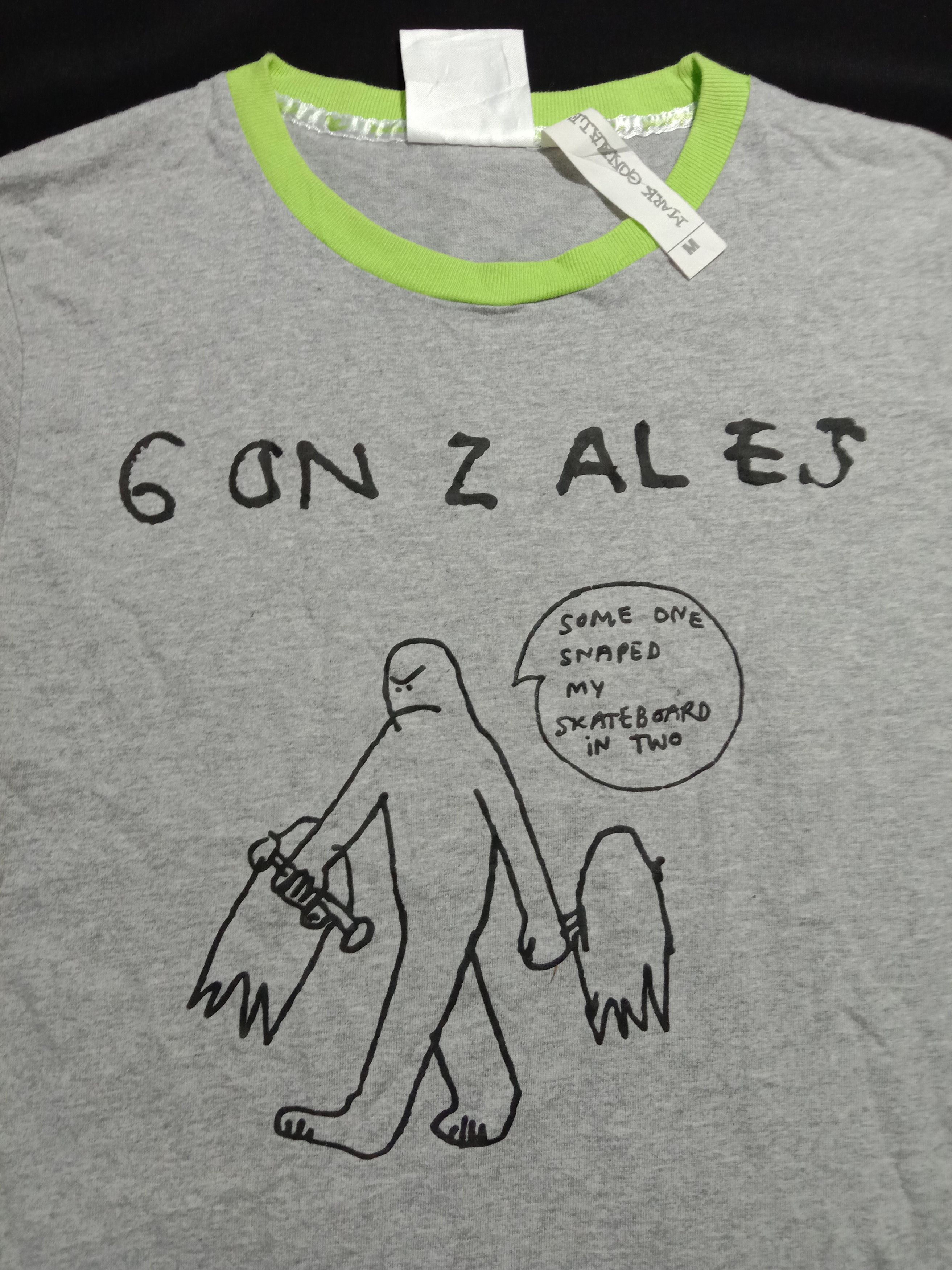 Rap Tees Mark Gonzales Long Sleeve Tee Cartoon Art Size US S / EU 44-46 / 1 - 2 Thumbnail