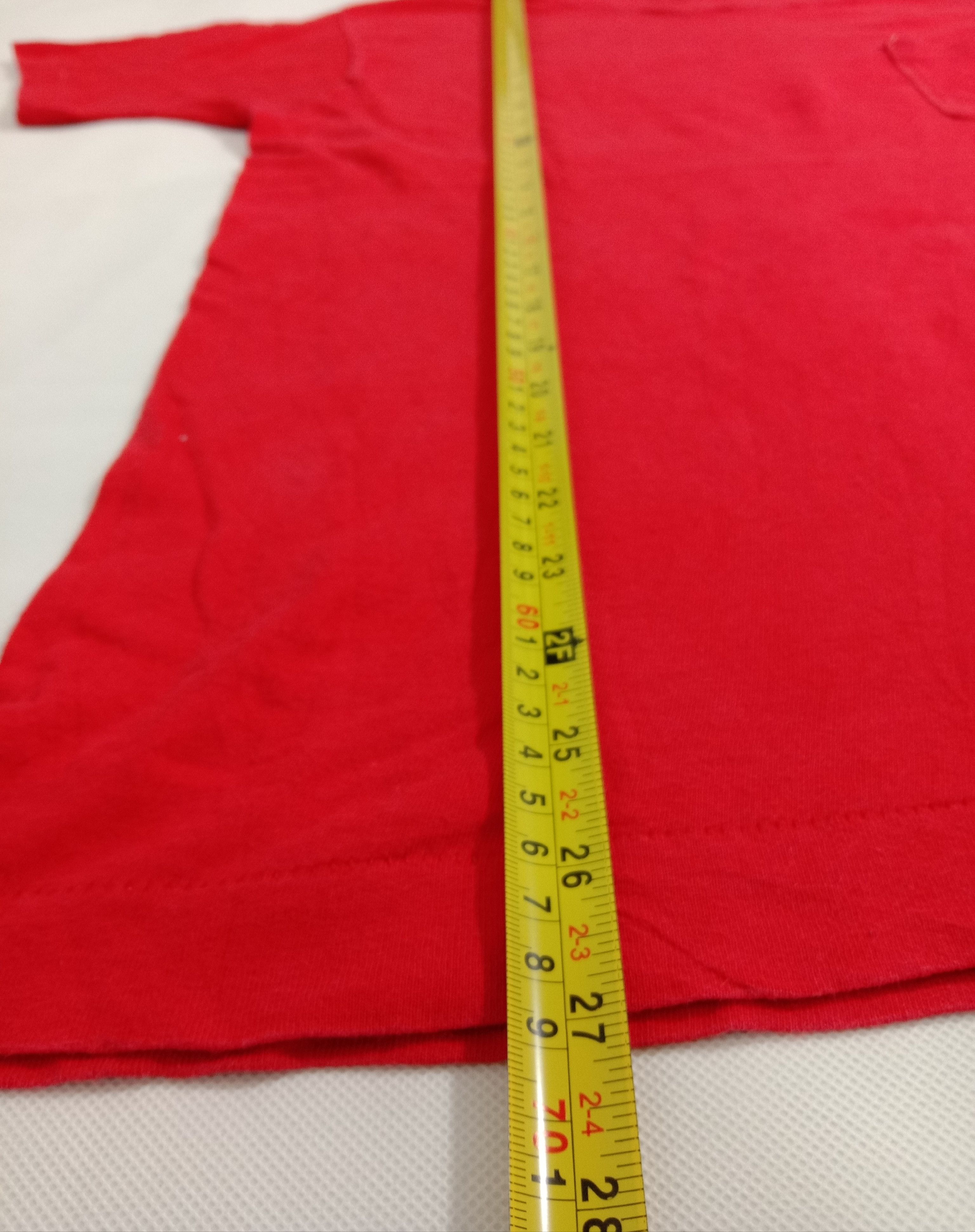 Fruit Of The Loom Vintage 80s Fruit Of The Loom Pocket Tee Plain Minimalist Size US M / EU 48-50 / 2 - 4 Thumbnail