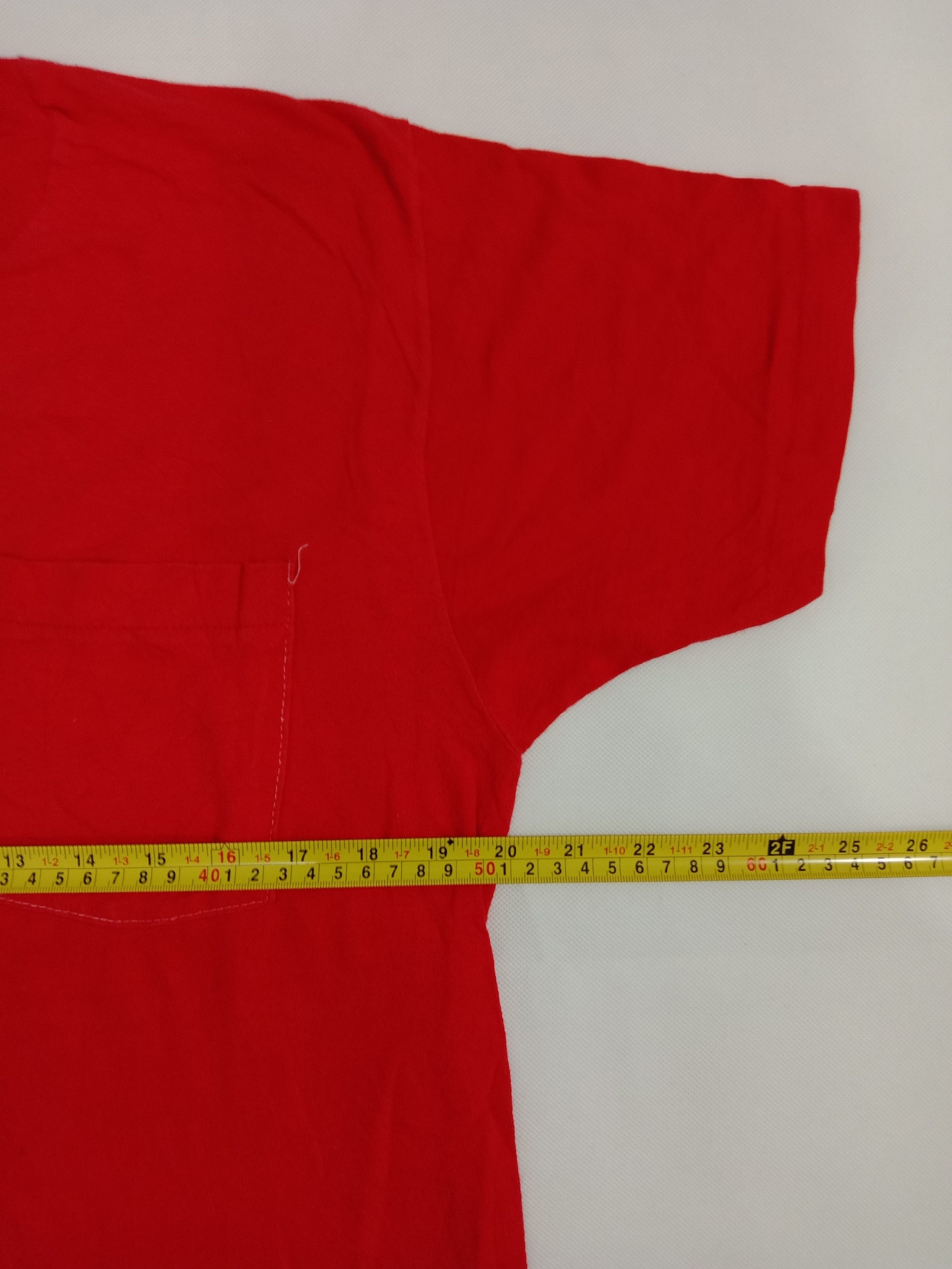 Fruit Of The Loom Vintage 80s Fruit Of The Loom Pocket Tee Plain Minimalist Size US M / EU 48-50 / 2 - 5 Thumbnail