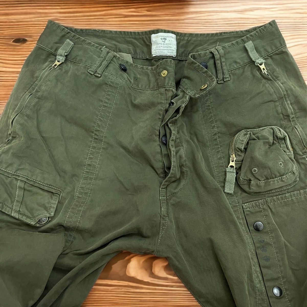 Diesel × Kapital Diesel Dive N Roll Multipocket Cargo Pant Size US 33 - 7 Thumbnail