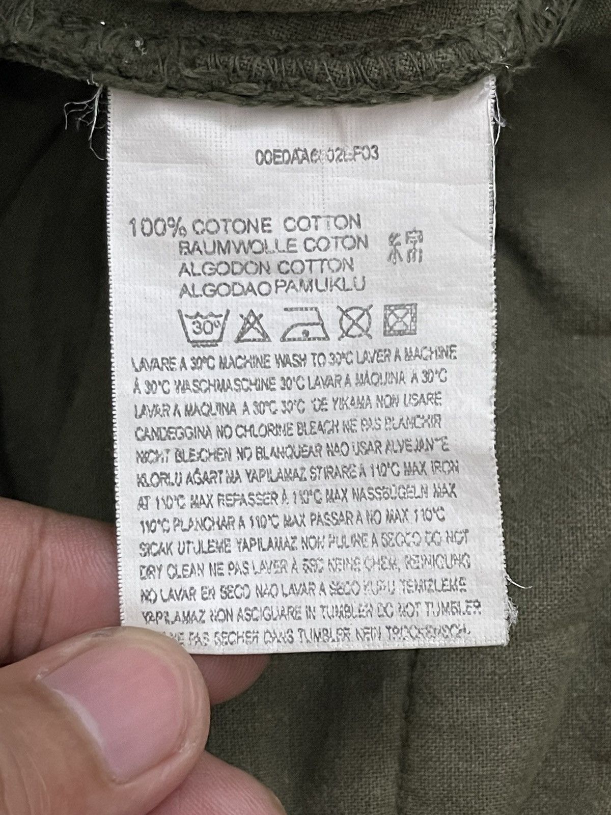 Diesel × Kapital Diesel Dive N Roll Multipocket Cargo Pant Size US 33 - 10 Thumbnail
