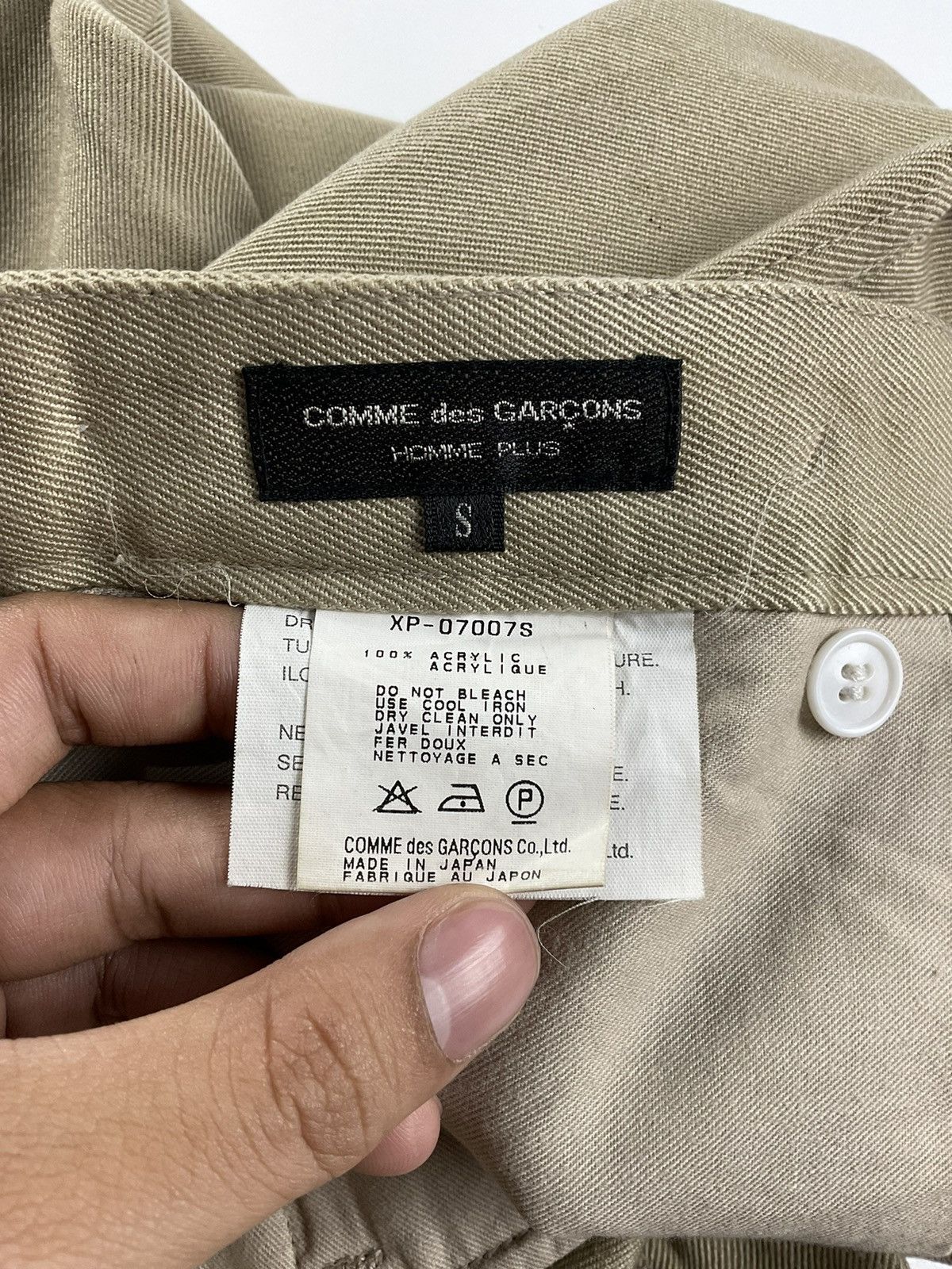 Comme des Garcons Homme Plus Comme des Garcons Homme Plus S/S'97 Back Zip Pants Size US 32 / EU 48 - 6 Thumbnail