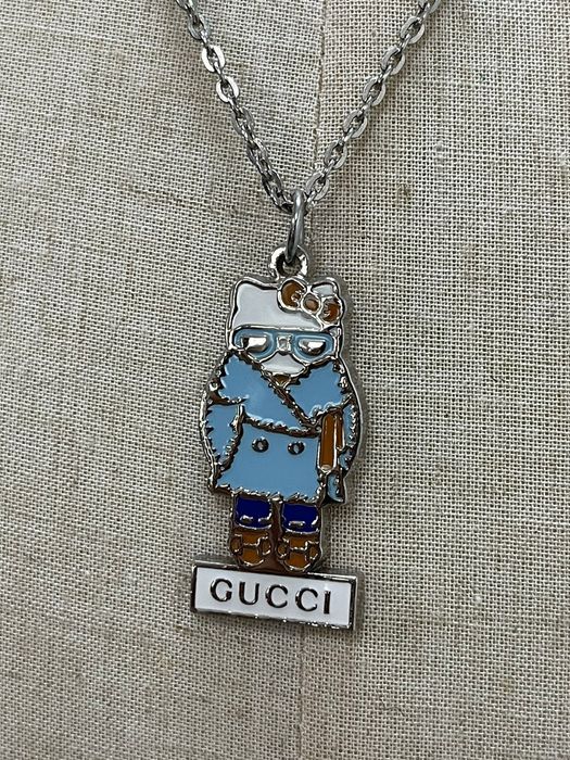 Gucci Rare Gucci x Hello Kitty 2014 Pendant Necklace Sanrio
