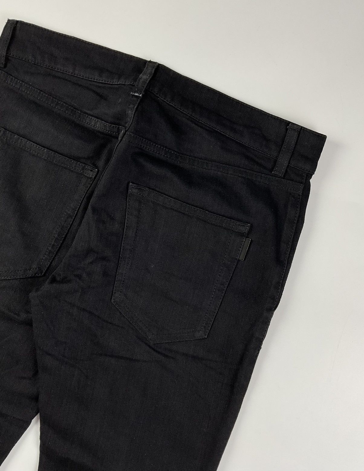 Saint Laurent Paris Saint Laurent Cropped Denim Size US 27 - 14 Thumbnail