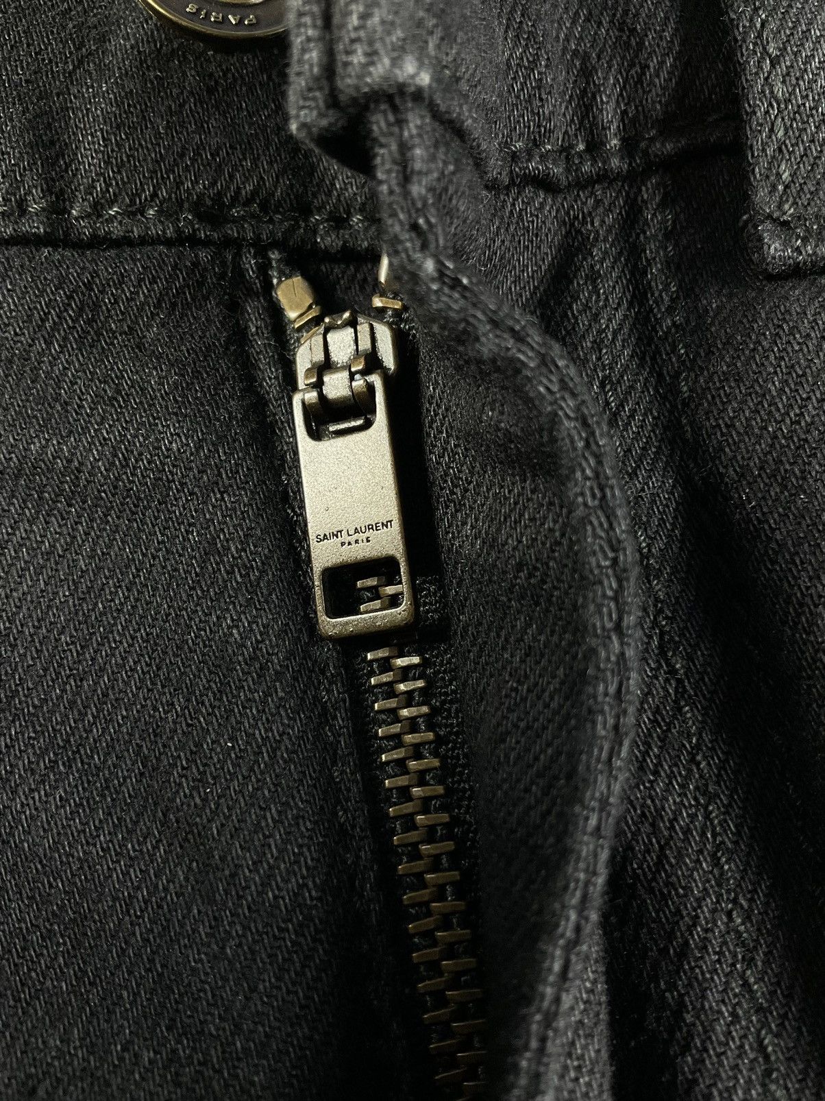 Saint Laurent Paris Saint Laurent Cropped Denim Size US 27 - 6 Thumbnail
