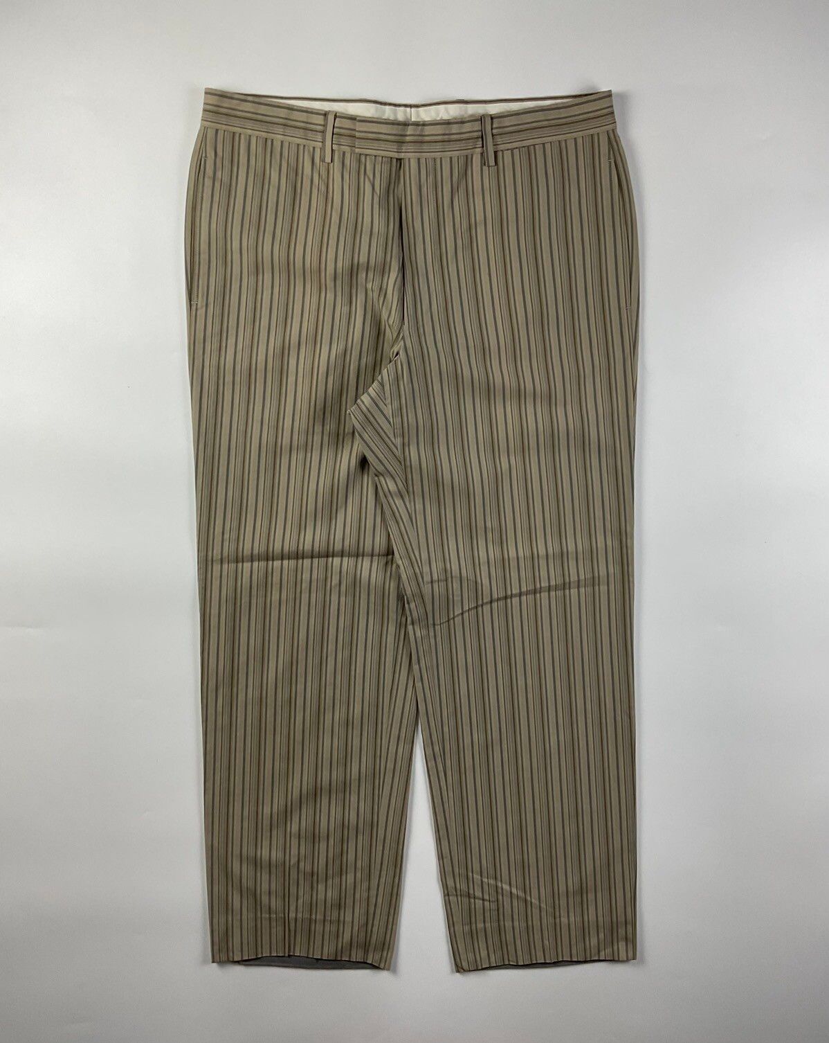image of Hermes Pinstriped Trouser, Men's (Size 36)