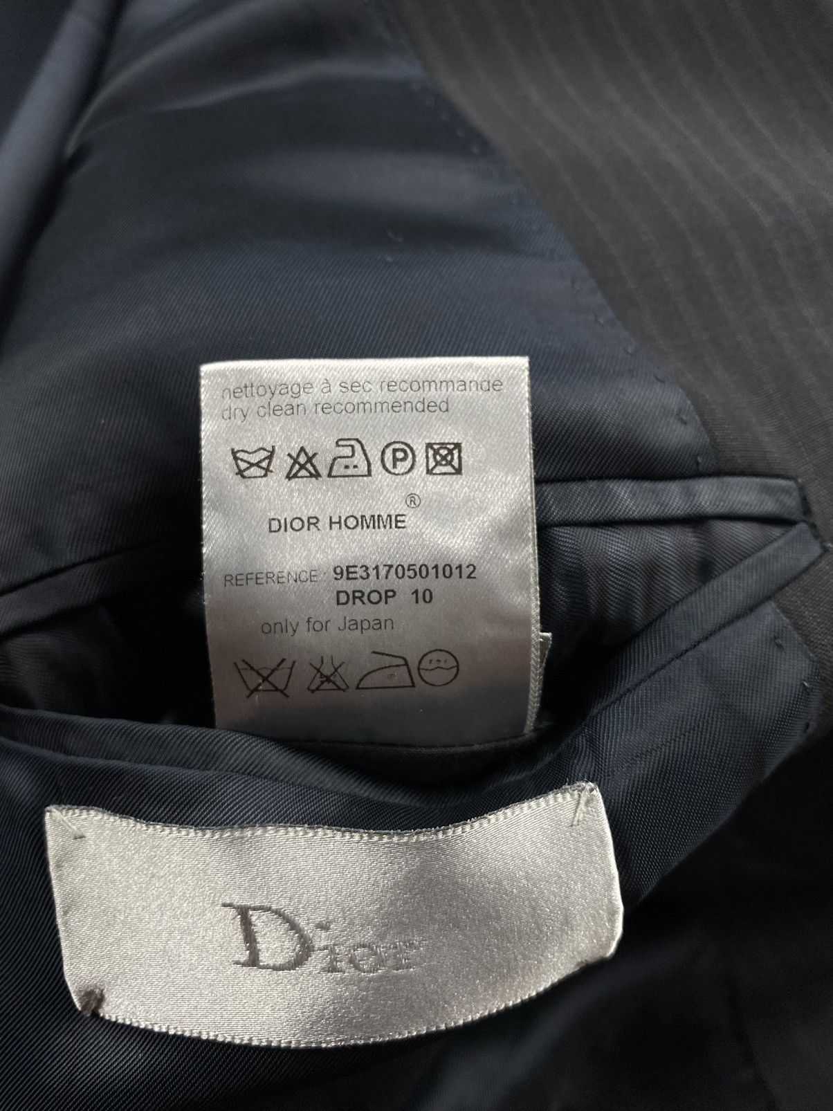 Dior Dior Striped Blazer Jacket Size US M / EU 48-50 / 2 - 12 Thumbnail
