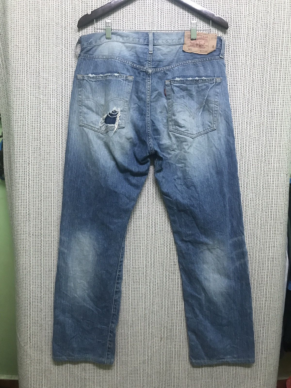 Levi's vintage levis 501 bottom 359 japanese Size US 33 - 3 Thumbnail