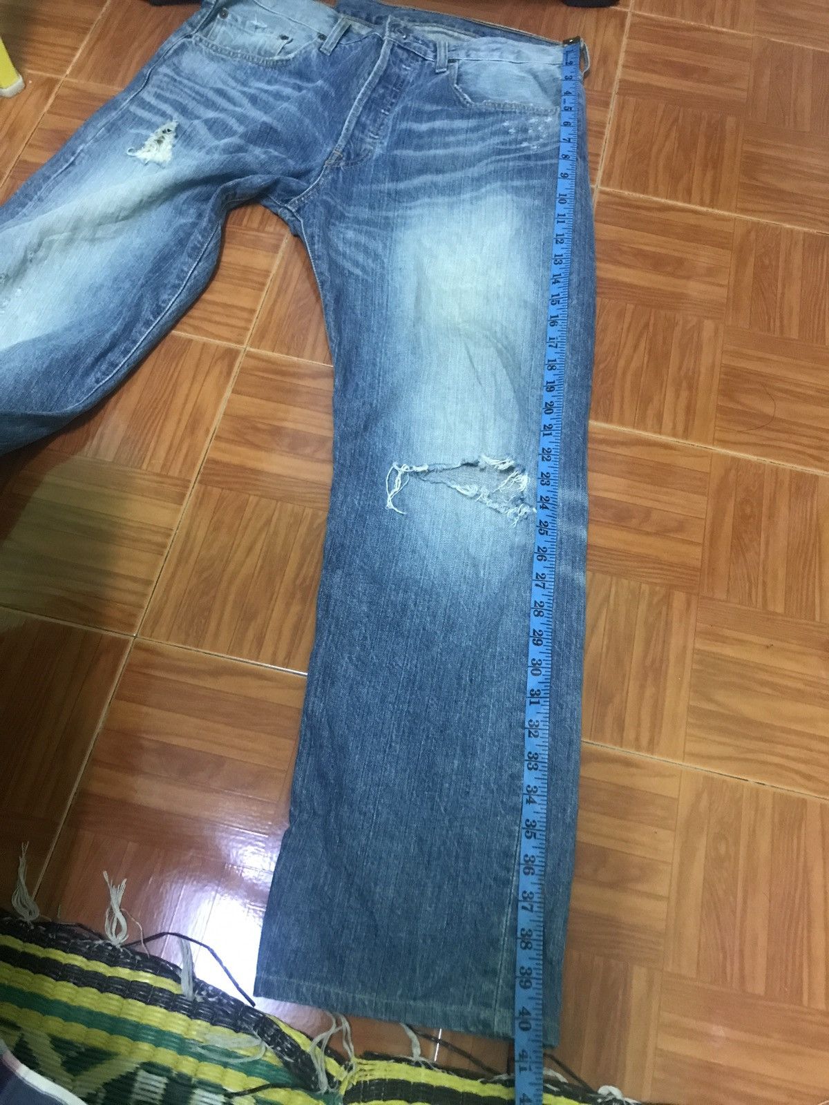 Levi's vintage levis 501 bottom 359 japanese Size US 33 - 17 Thumbnail