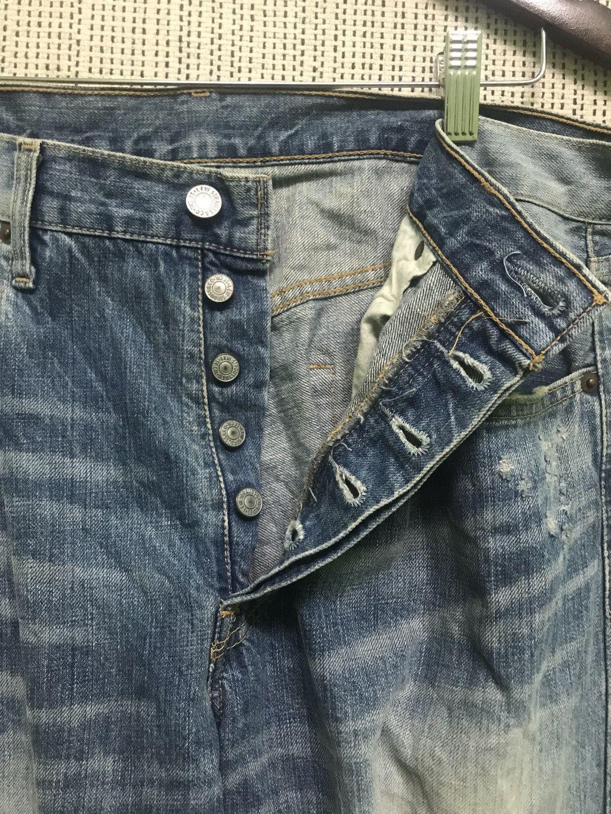 Levi's vintage levis 501 bottom 359 japanese Size US 33 - 7 Thumbnail