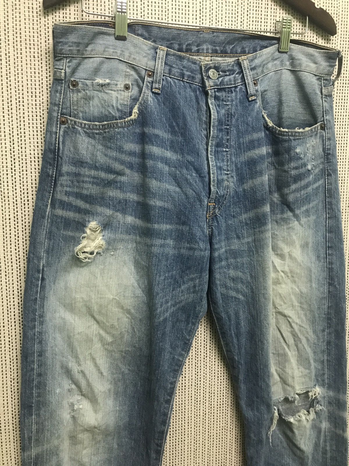 Levi's vintage levis 501 bottom 359 japanese Size US 33 - 2 Thumbnail