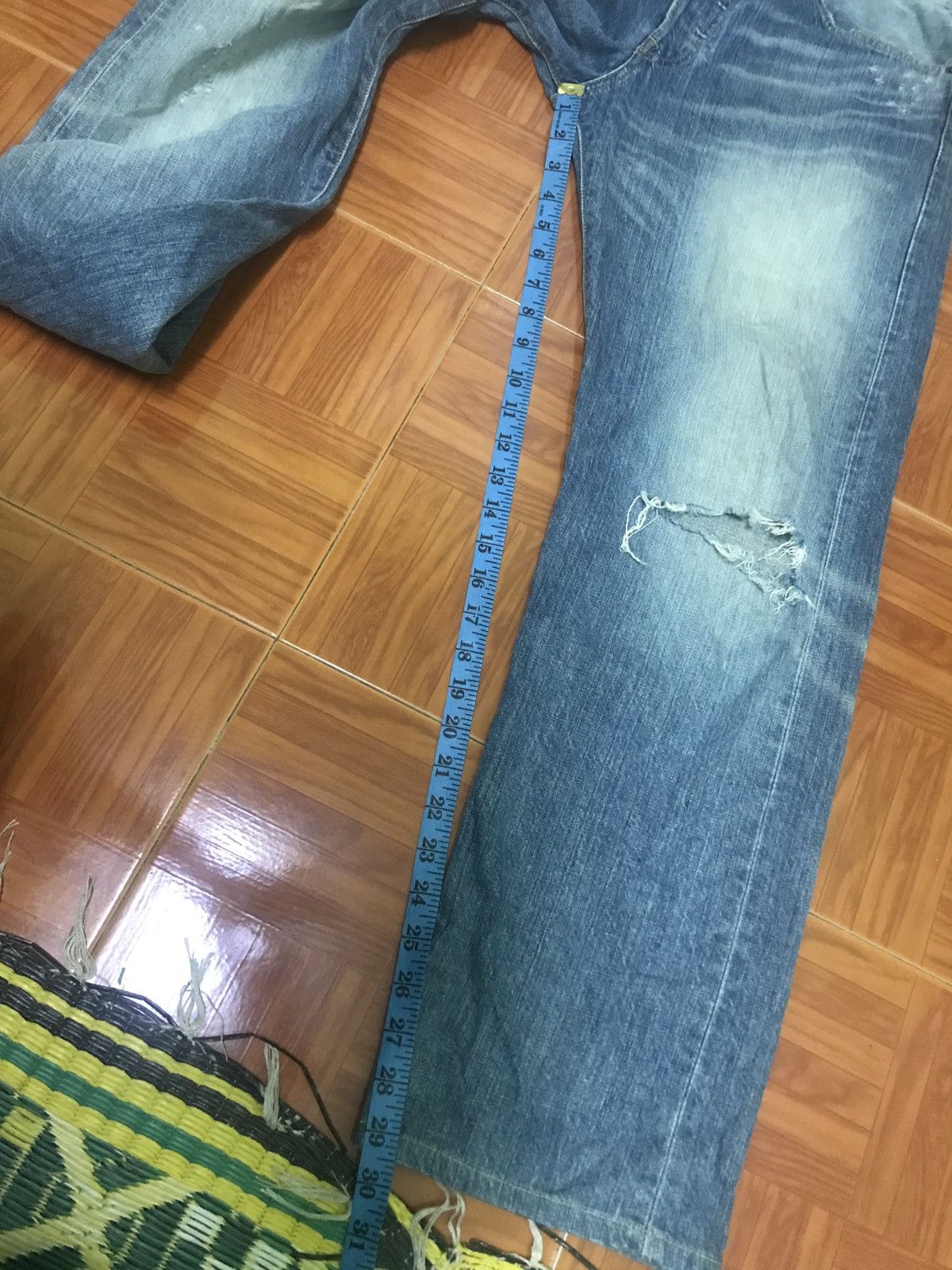 Levi's vintage levis 501 bottom 359 japanese Size US 33 - 18 Thumbnail