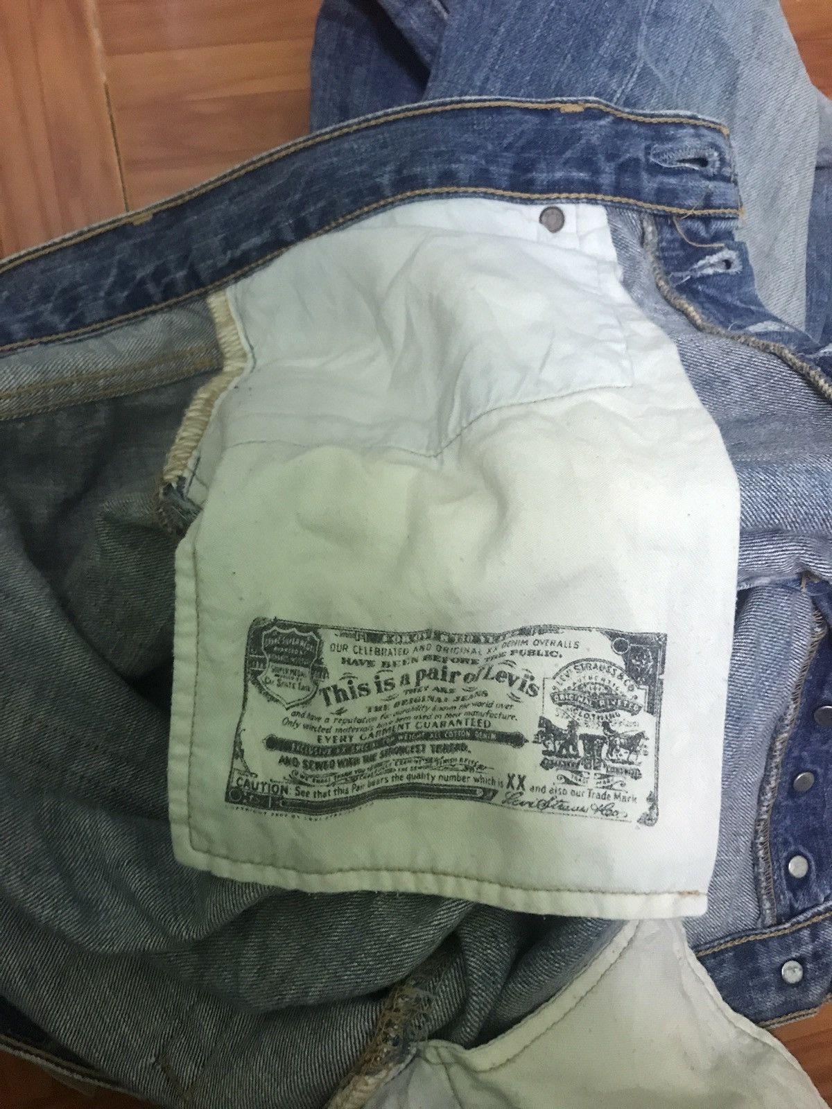 Levi's vintage levis 501 bottom 359 japanese Size US 33 - 9 Thumbnail