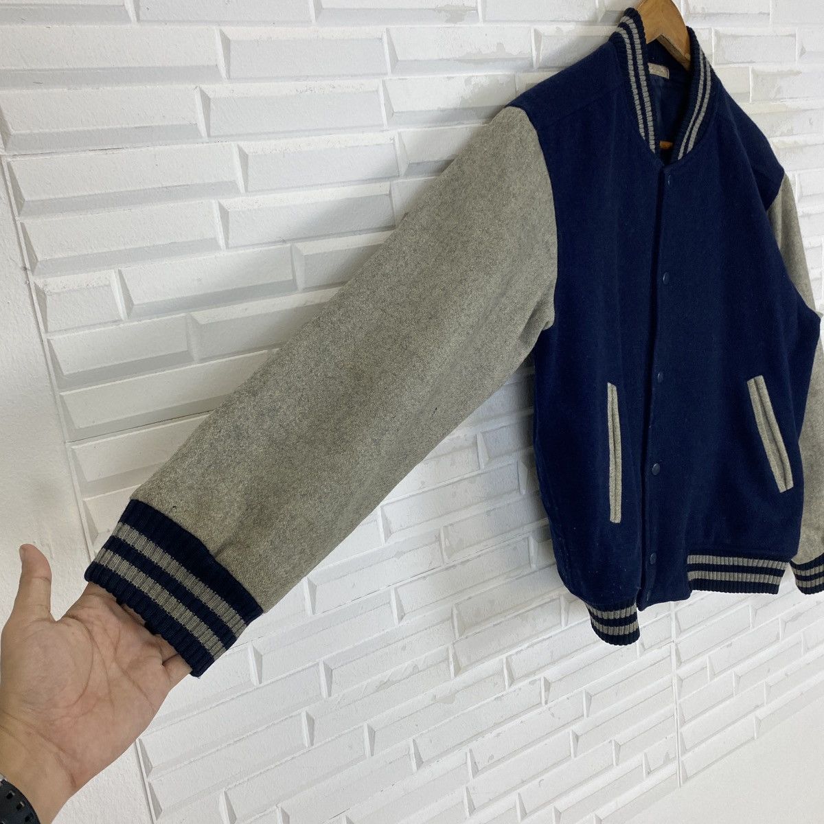Japanese Brand Japanese Wool Varsity Jacket Size US M / EU 48-50 / 2 - 7 Thumbnail