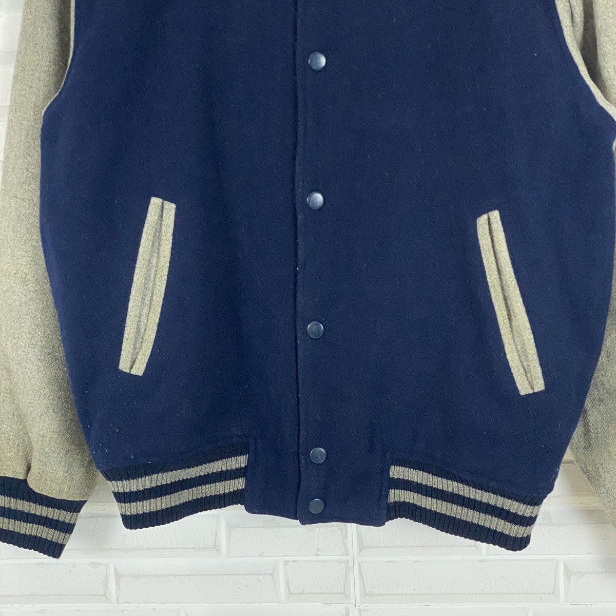 Japanese Brand Japanese Wool Varsity Jacket Size US M / EU 48-50 / 2 - 6 Thumbnail