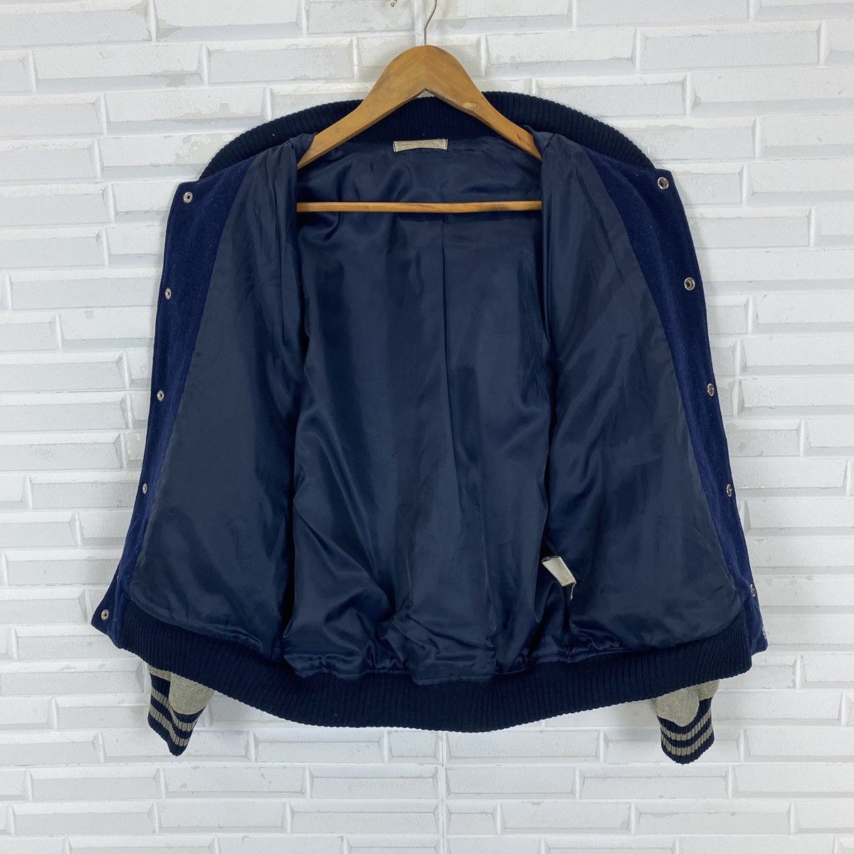 Japanese Brand Japanese Wool Varsity Jacket Size US M / EU 48-50 / 2 - 10 Thumbnail