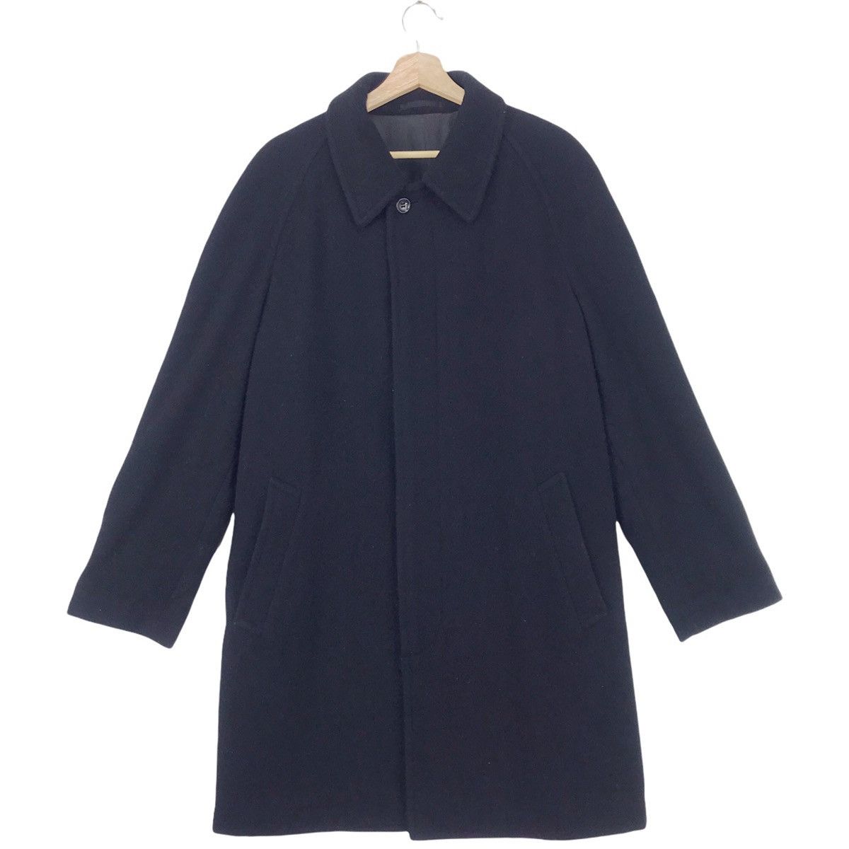 Comme des Garcons A/W2001 Comme des Garcons Homme plus Wool Long Coat Size US M / EU 48-50 / 2 - 1 Thumbnail