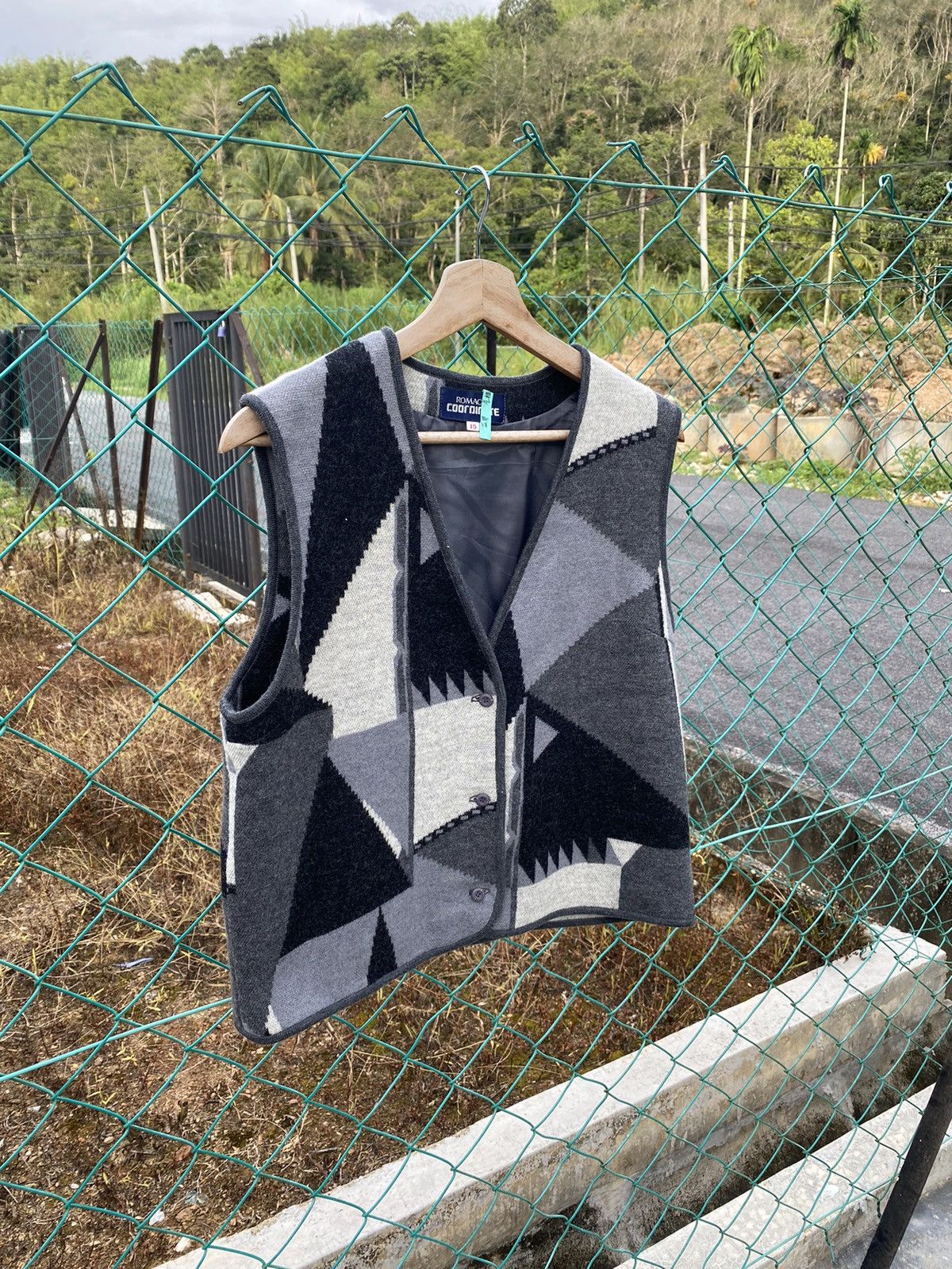 Vintage ⚡️Rare⚡️ Vintage Romache Coordinate Wool Vest Size US M / EU 48-50 / 2 - 1 Thumbnail