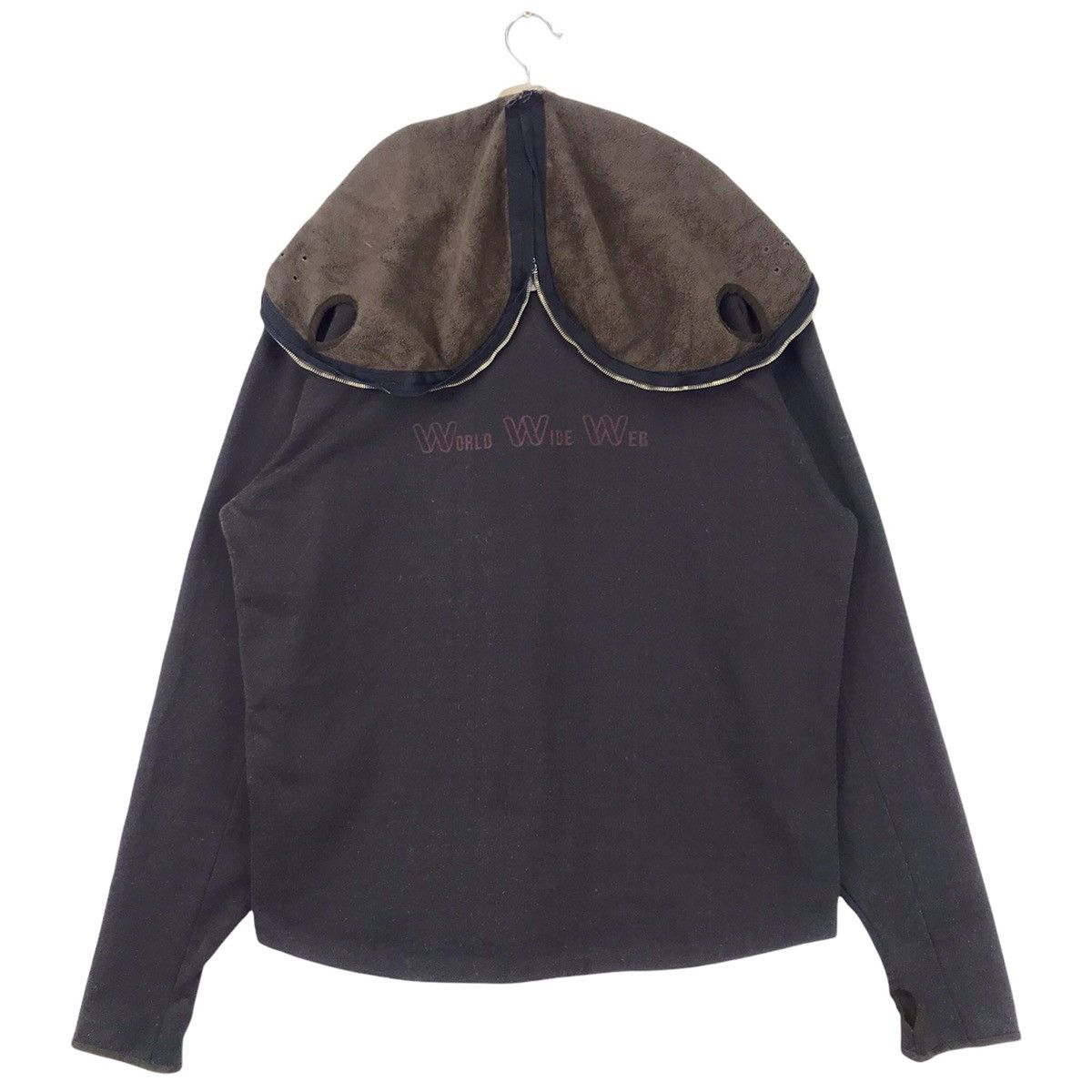 C.P. Company A/W1997 World Wide Web Masked/Alien Hoodie Size US L / EU 52-54 / 3 - 9 Thumbnail