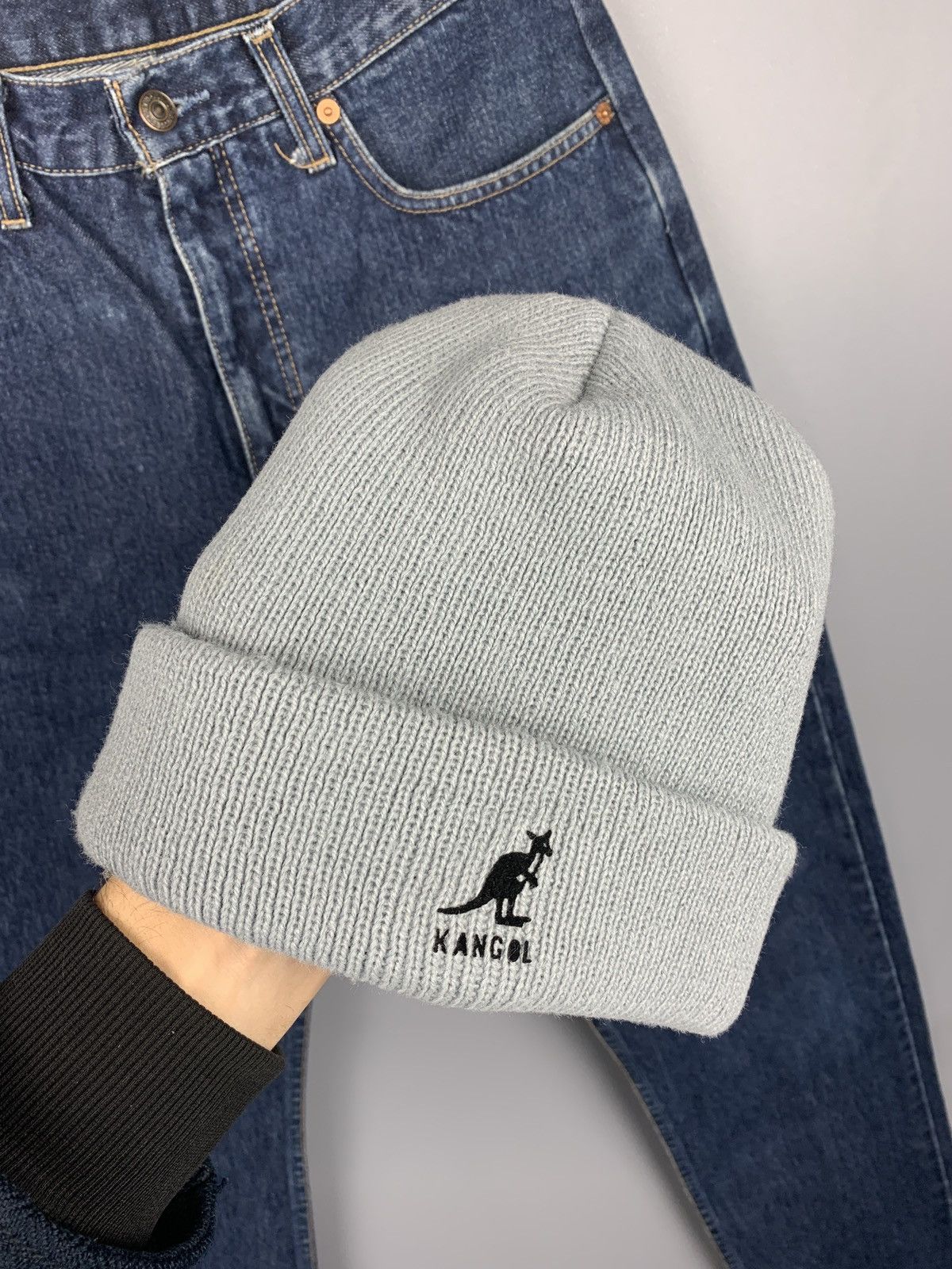 Kangol [RARE] Vintage Kangol Beanie Hat Made in USA Knit Size ONE SIZE - 1 Thumbnail