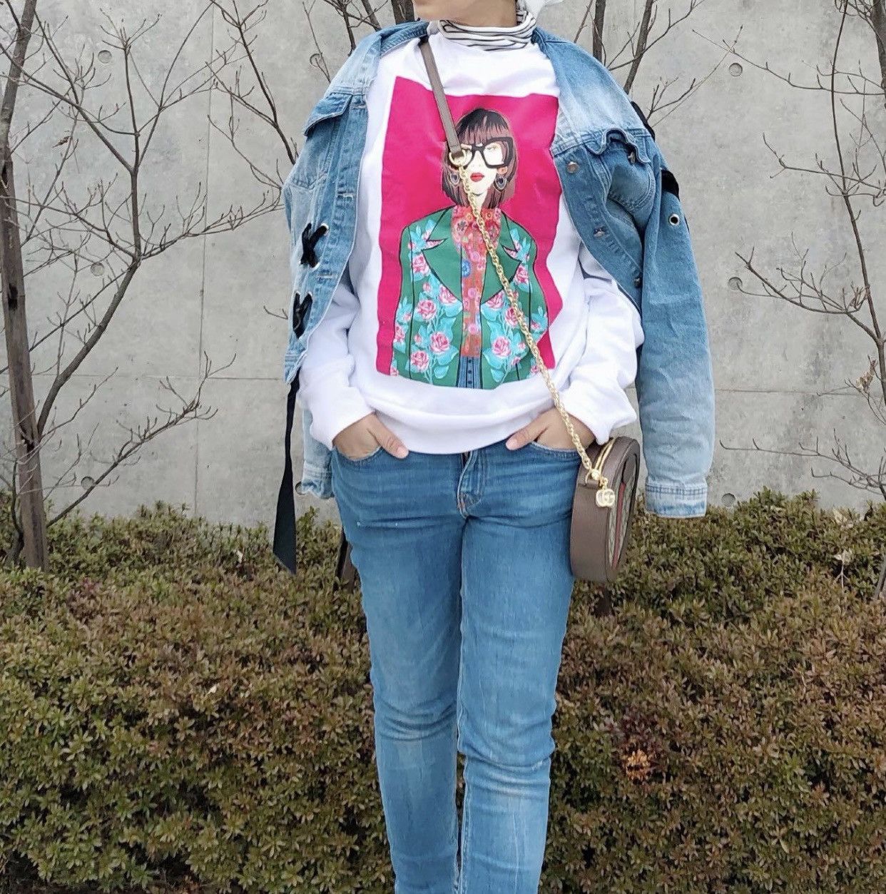 Designer × Zara 🔥LAST PRICE🔥 Zara Designer Printed Sweater Size M / US 6-8 / IT 42-44 - 4 Thumbnail
