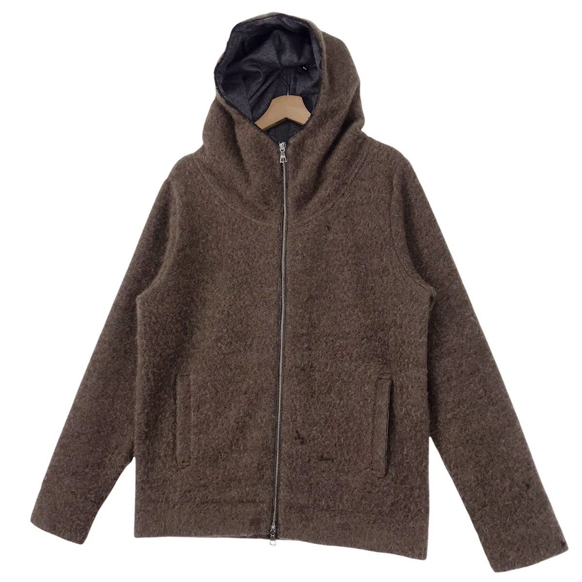 Beams Plus Beams Heart Wool Hoodie Jacket Size US M / EU 48-50 / 2 - 2 Thumbnail