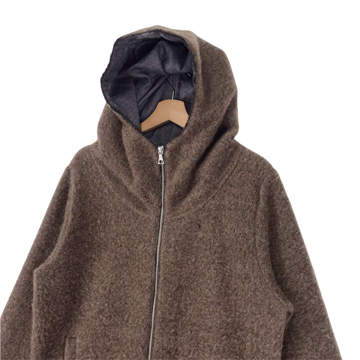 Beams Plus Beams Heart Wool Hoodie Jacket Size US M / EU 48-50 / 2 - 4 Thumbnail