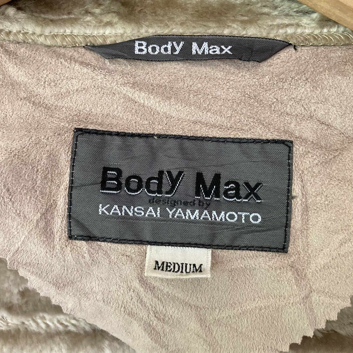 Kansai Yamamoto Shearling Suede Jacket