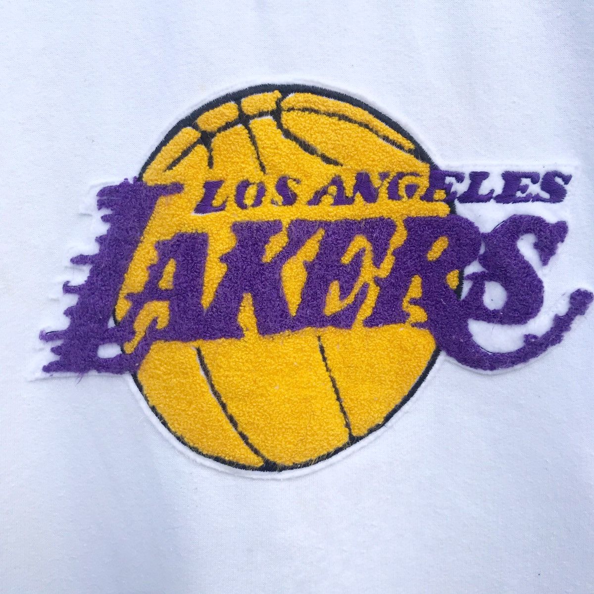 NBA 90’s Los angeles Lakers half Button sweatshirt Size US XL / EU 56 / 4 - 6 Thumbnail