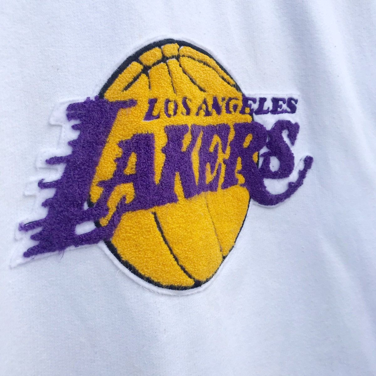 NBA 90’s Los angeles Lakers half Button sweatshirt Size US XL / EU 56 / 4 - 8 Thumbnail