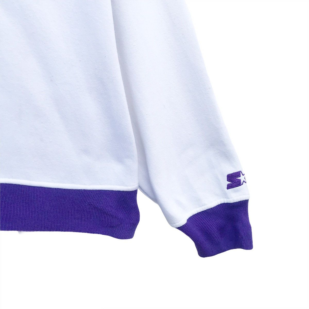 NBA 90’s Los angeles Lakers half Button sweatshirt Size US XL / EU 56 / 4 - 4 Thumbnail