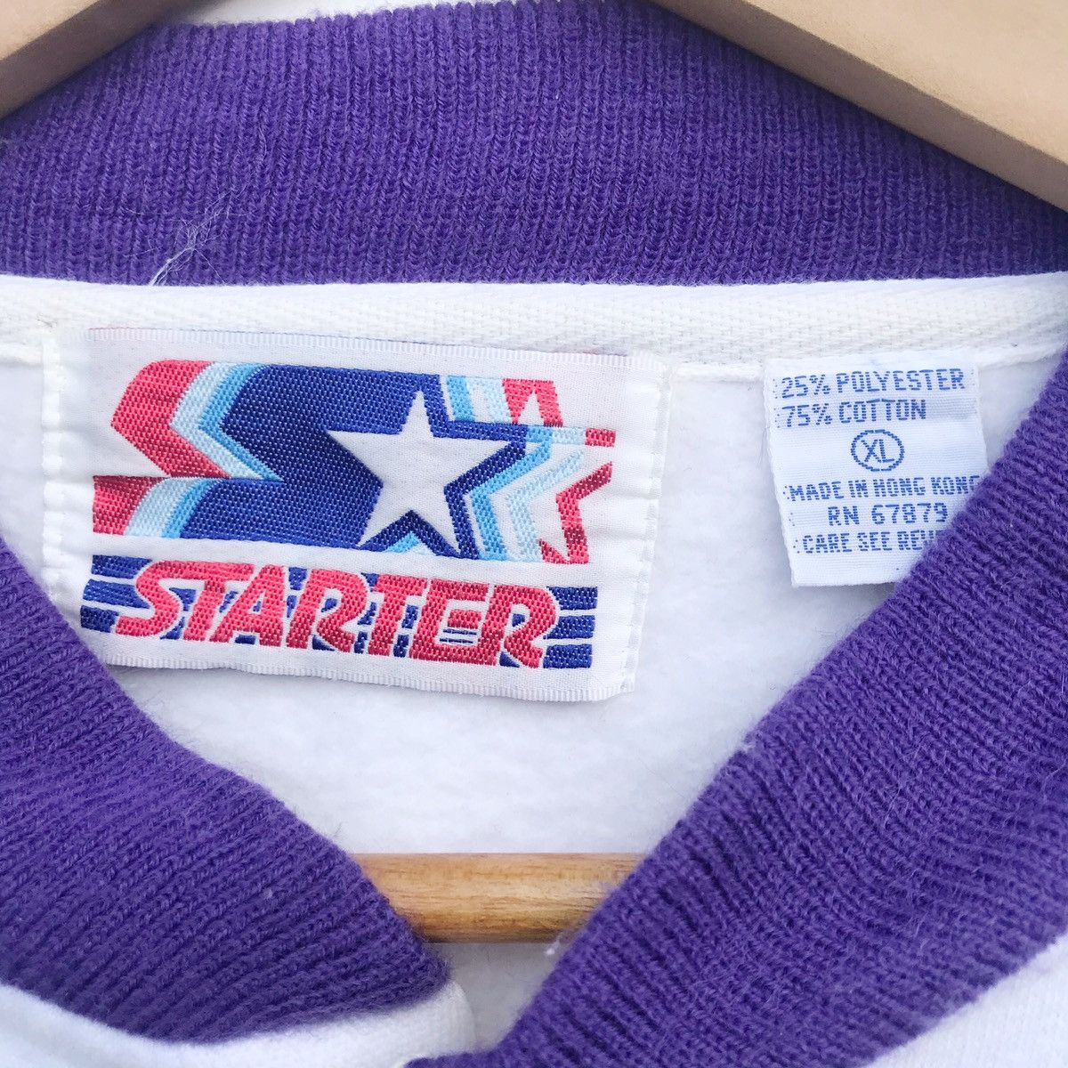 NBA 90’s Los angeles Lakers half Button sweatshirt Size US XL / EU 56 / 4 - 7 Thumbnail