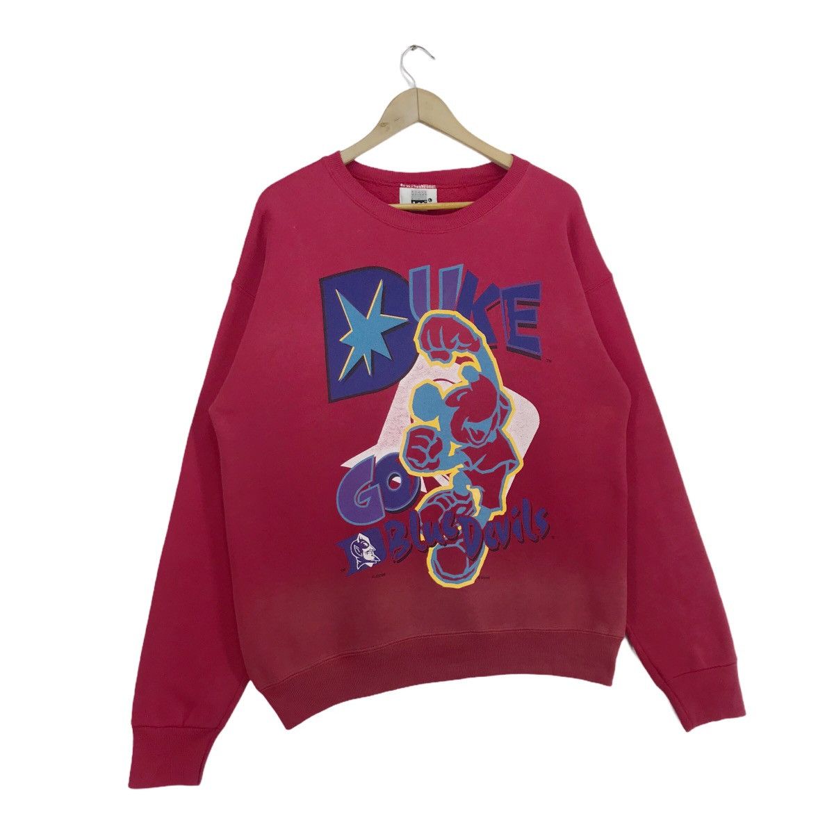 Disney 90’s Duke University X Disney Sweatshirt Crewneck Size US L / EU 52-54 / 3 - 3 Thumbnail