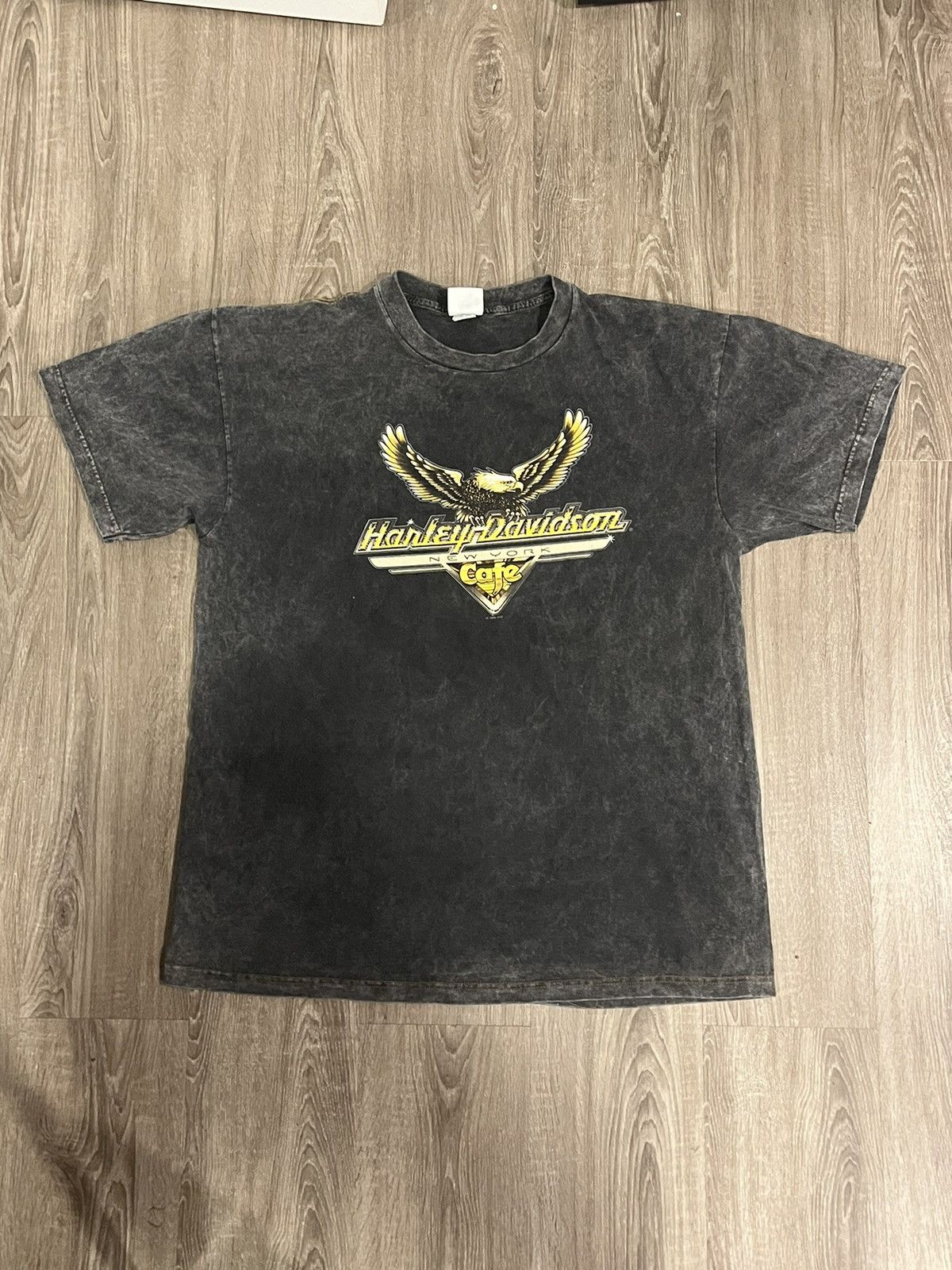 【ヴィンテージ】Harley-Davidson Cafe Tシャツ 黒 ヴィンテージ】Harley-Davidson Cafe Tシャツ 黒 - メルカリ