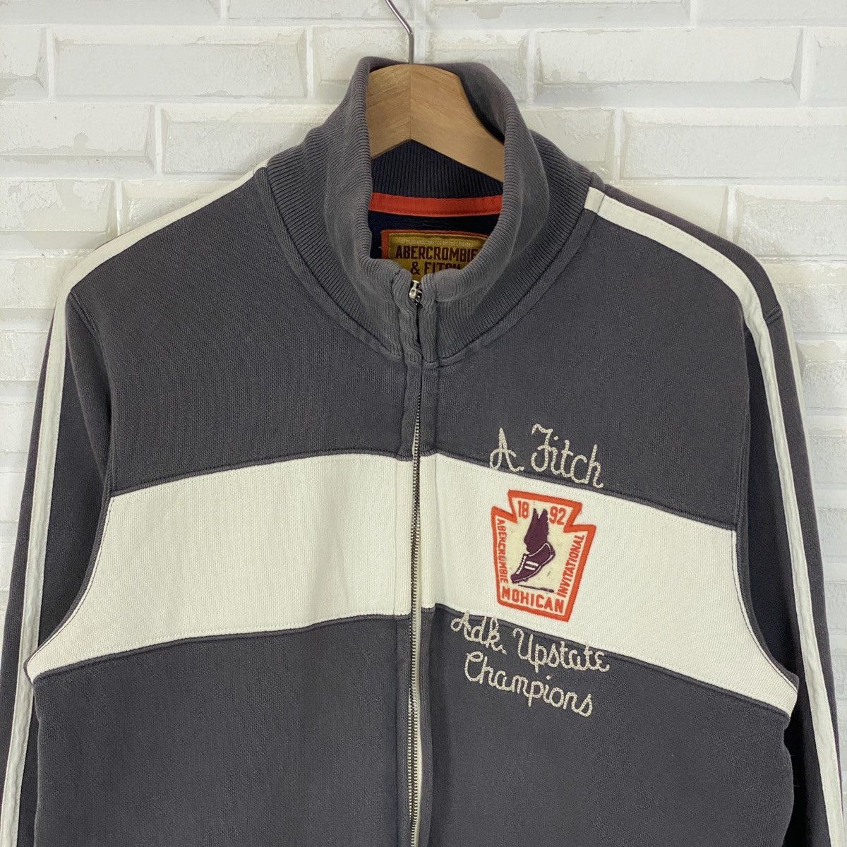 Abercrombie & Fitch Abercrombie & Fitch Long Sleeve Tracktop Jacket Size US M / EU 48-50 / 2 - 4 Thumbnail