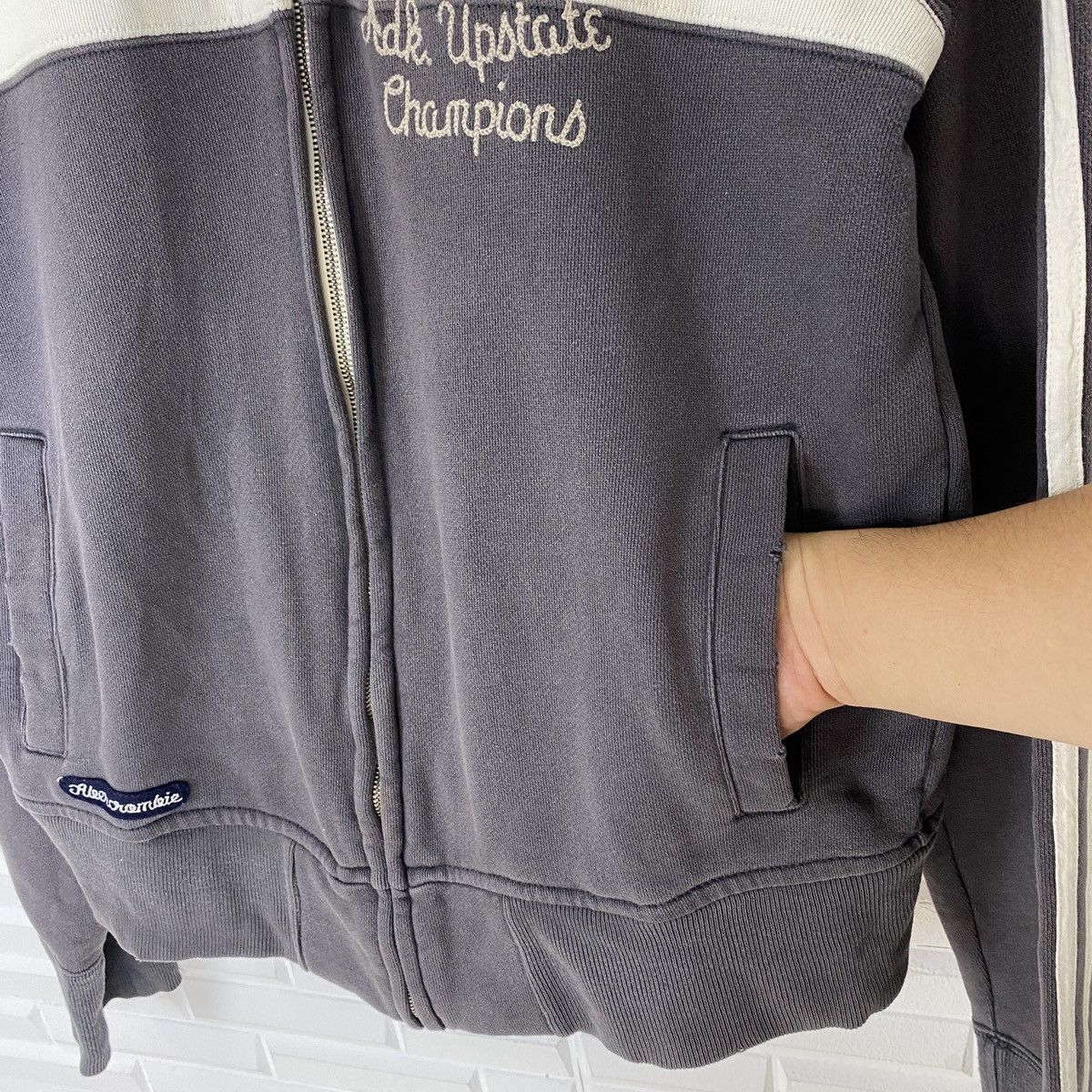 Abercrombie & Fitch Abercrombie & Fitch Long Sleeve Tracktop Jacket Size US M / EU 48-50 / 2 - 11 Thumbnail