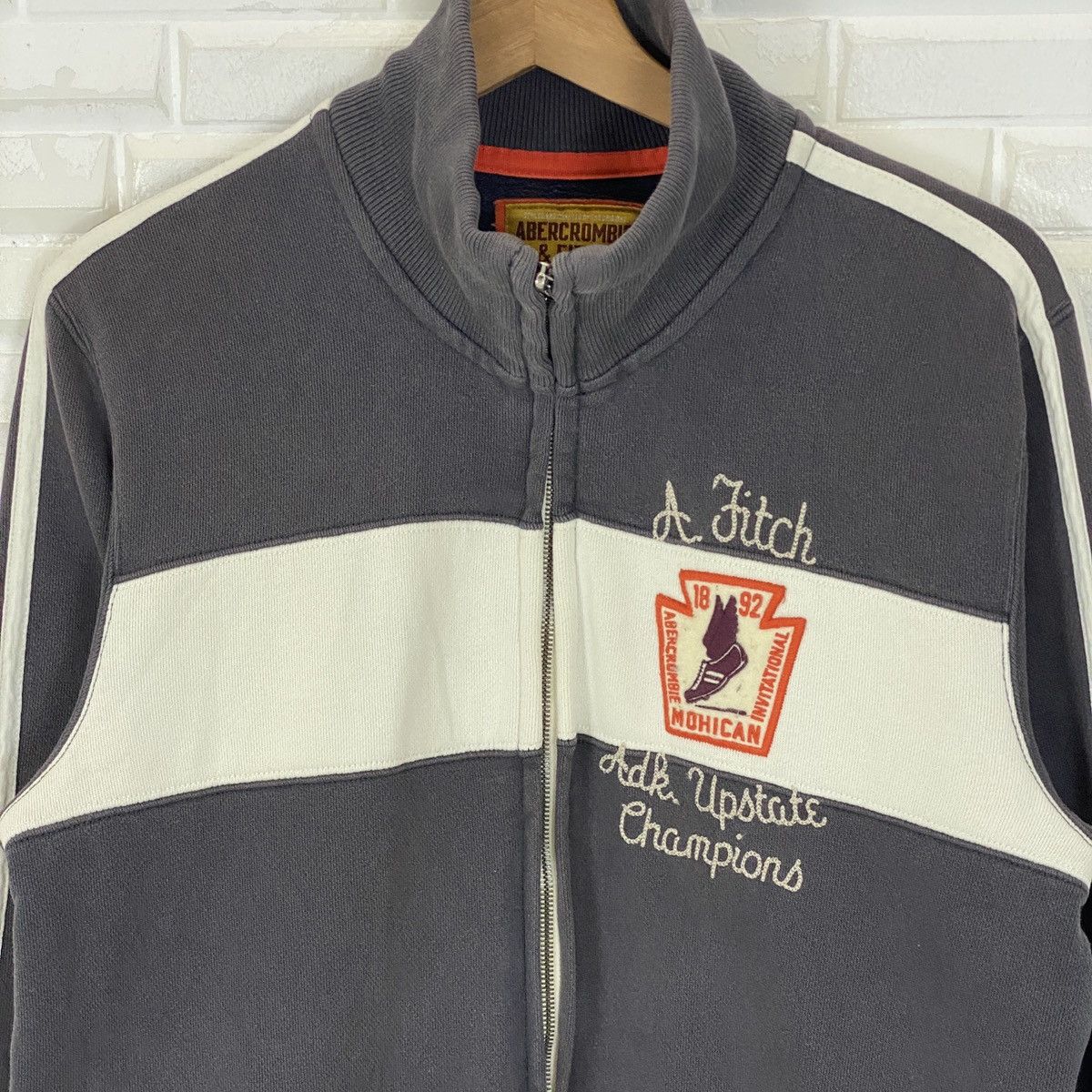 Abercrombie & Fitch Abercrombie & Fitch Long Sleeve Tracktop Jacket Size US M / EU 48-50 / 2 - 7 Thumbnail