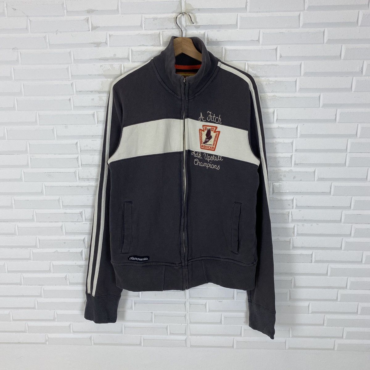 Abercrombie & Fitch Abercrombie & Fitch Long Sleeve Tracktop Jacket Size US M / EU 48-50 / 2 - 2 Thumbnail