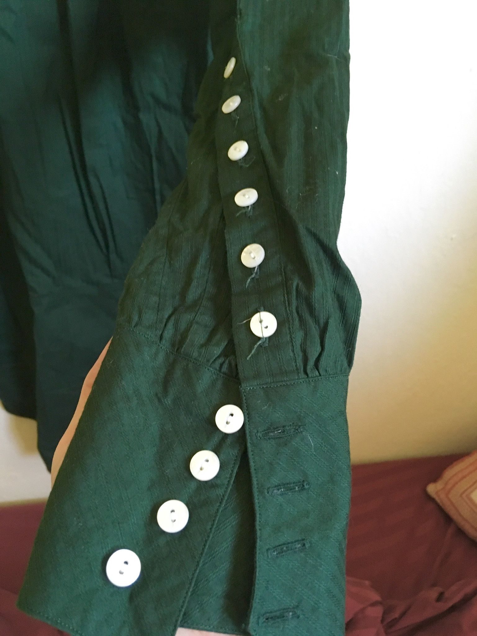 Number (N)ine Number Nine 2009 s/s “Lonesome Heroes” green dress shirt Size US M / EU 48-50 / 2 - 3 Thumbnail