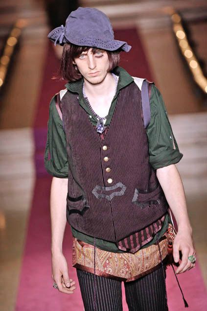 Number (N)ine Number Nine 2009 s/s “Lonesome Heroes” green dress shirt Size US M / EU 48-50 / 2 - 6 Thumbnail