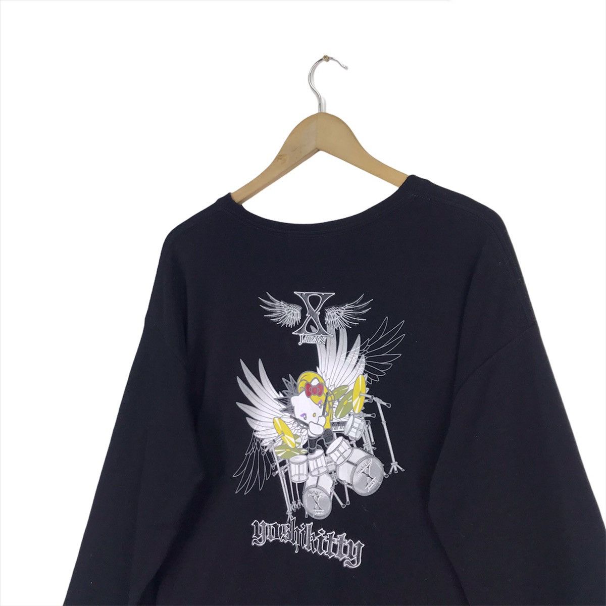 Cartoon Network × Japanese Brand Vintage Yoshikitty X Japan Sweatshirt Crwwneck Size US M / EU 48-50 / 2 - 5 Thumbnail